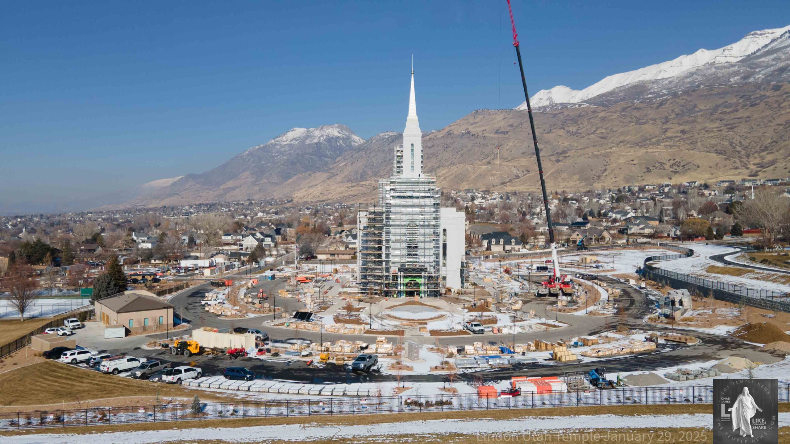 Lindon Utah Temple Photography by LDS Temple News