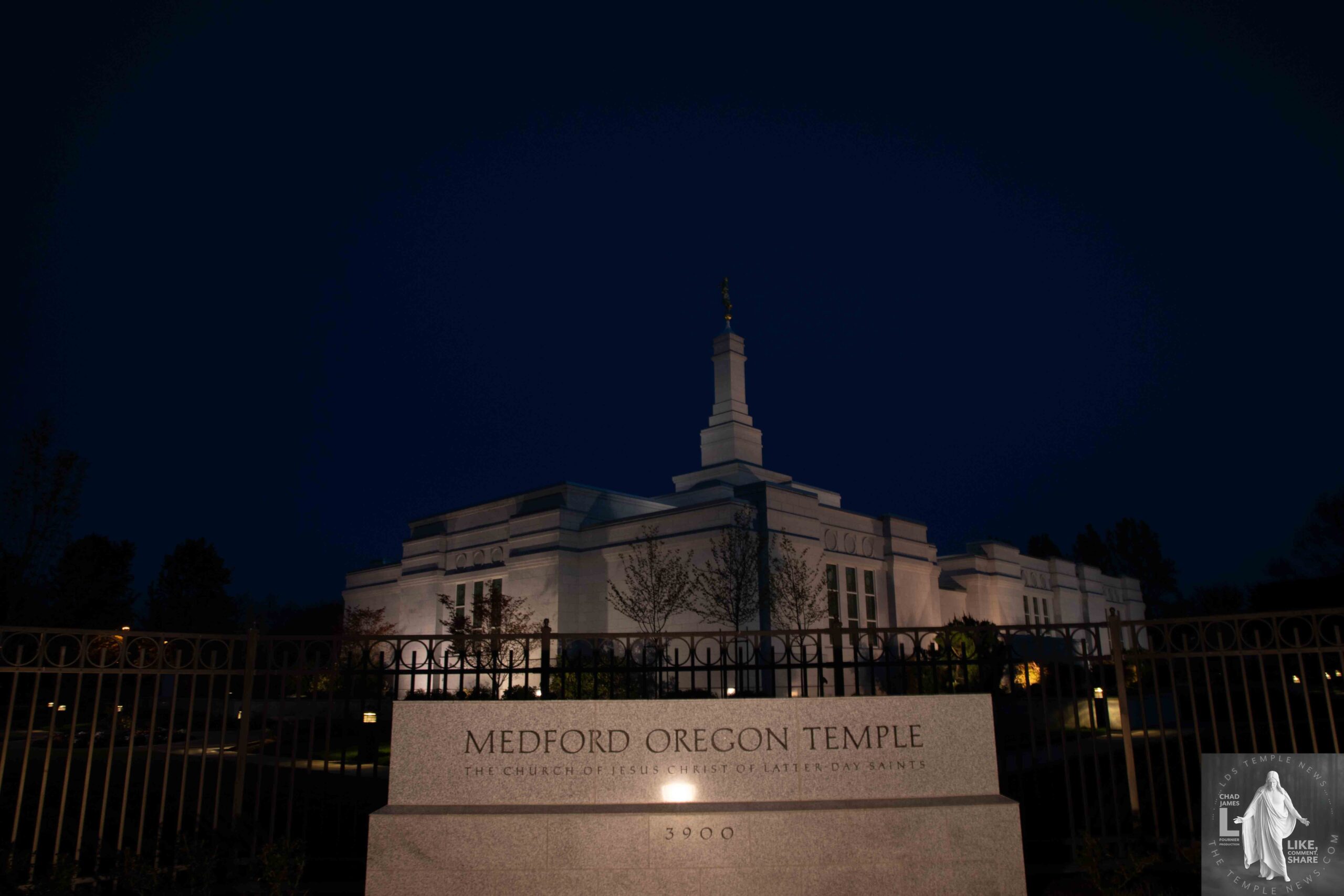 Medford Oregon Temple Photography by LDS Temple News