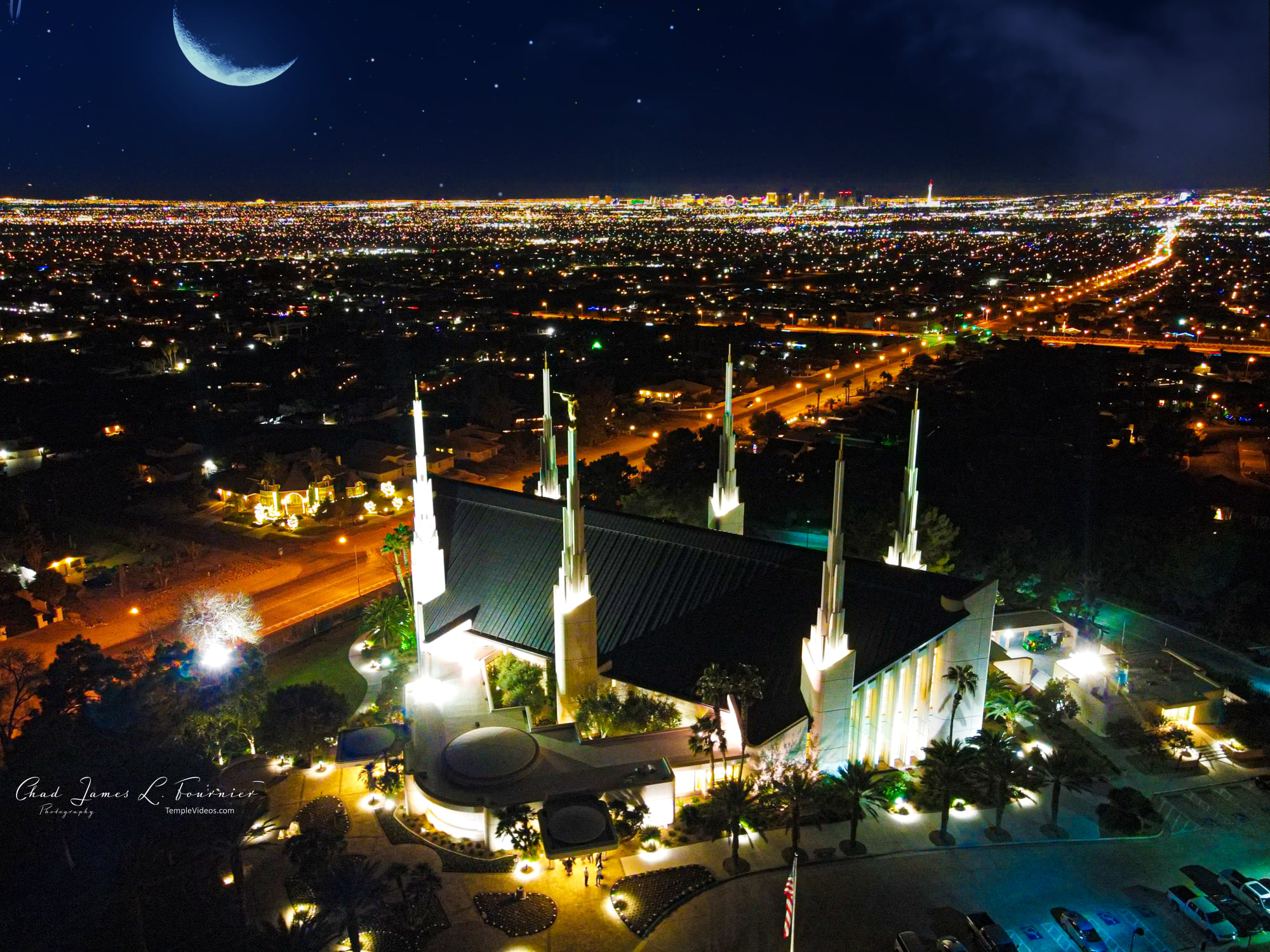 Media of the Las Vegas Nevada Temple by LDS Temple News
