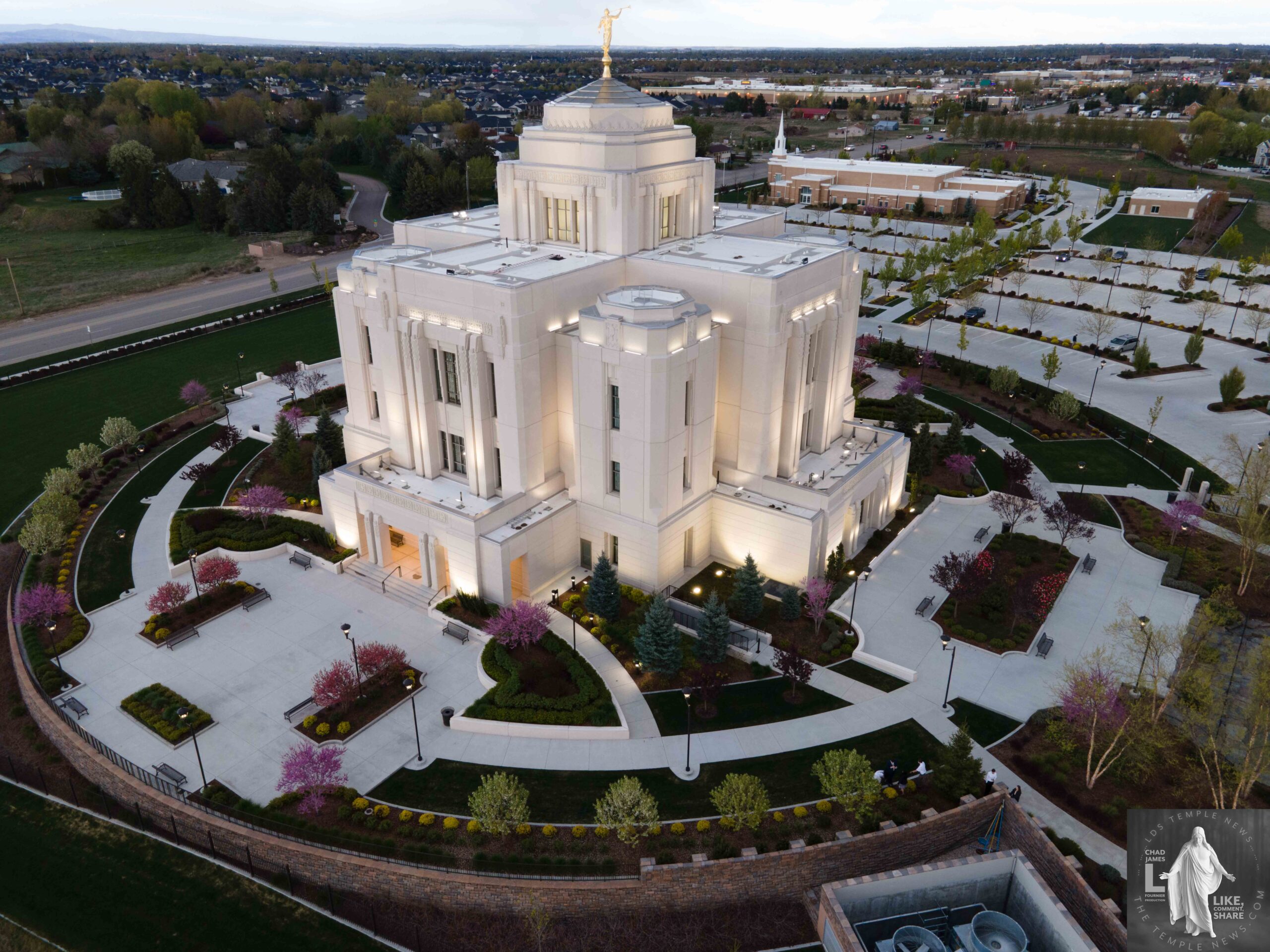 Meridian Idaho Temple Media LDS Temple News
