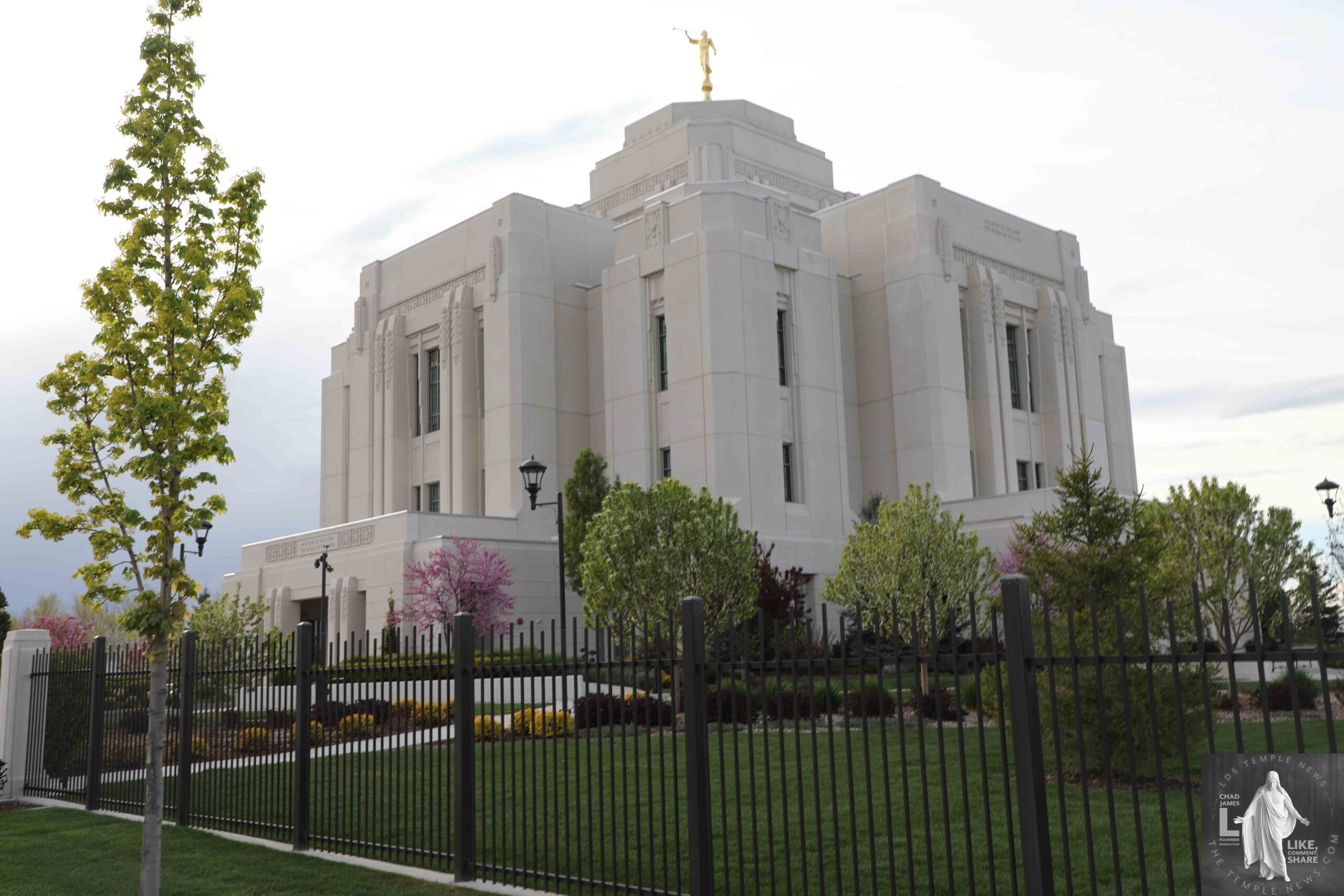Meridian Idaho Temple by LDS Temple News