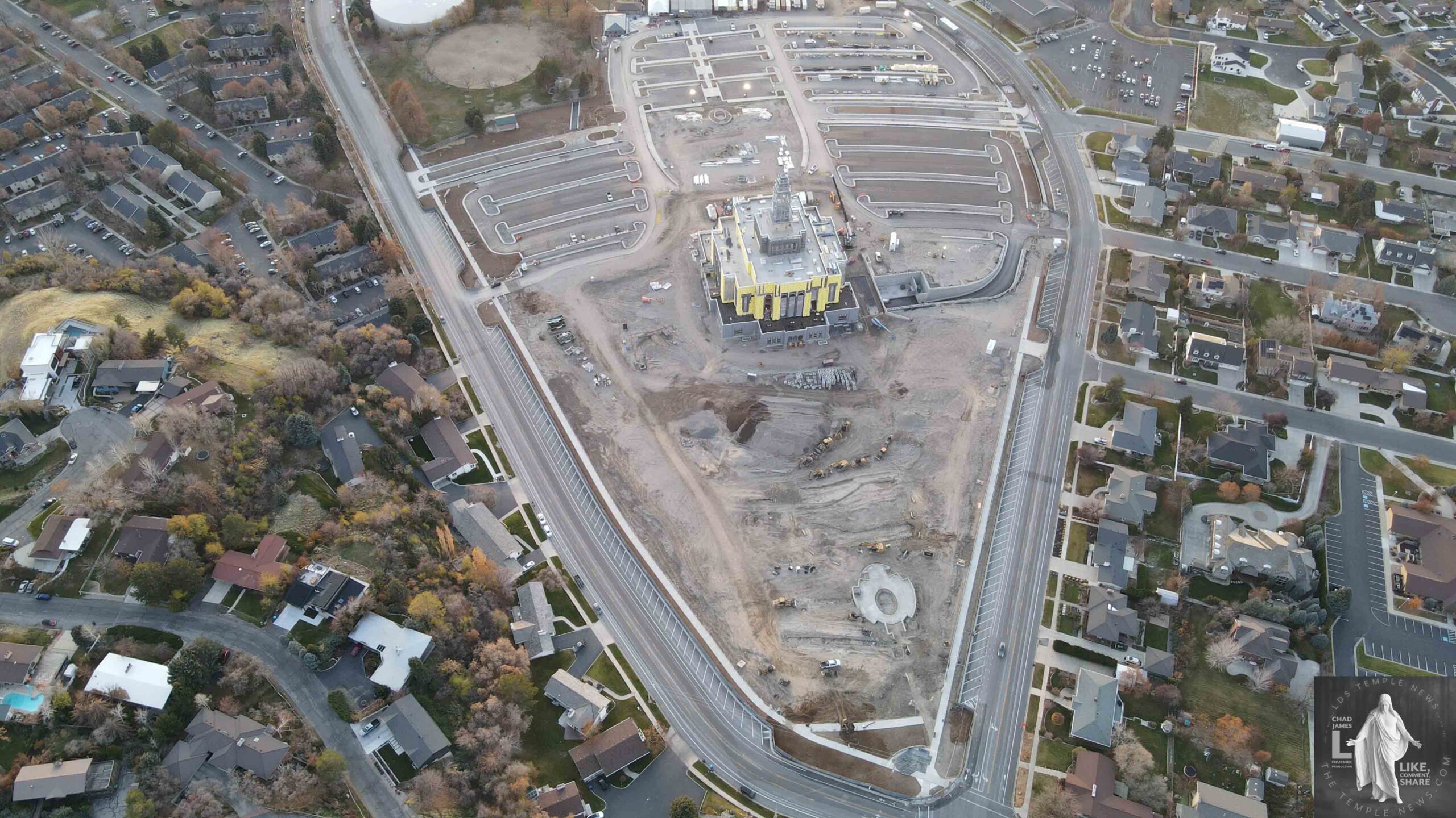 Provo Utah Rock Temple media by LDS Temple News