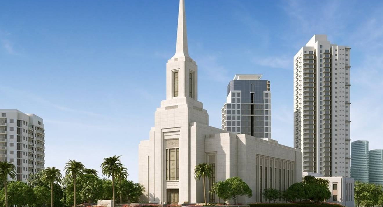 Rendering of the Alabang Philippines Temple