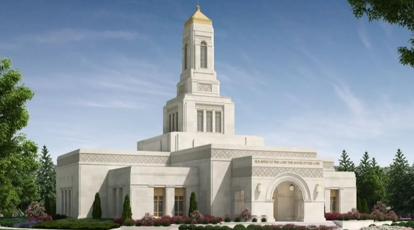 Rendering of the Helena Montana Temple
