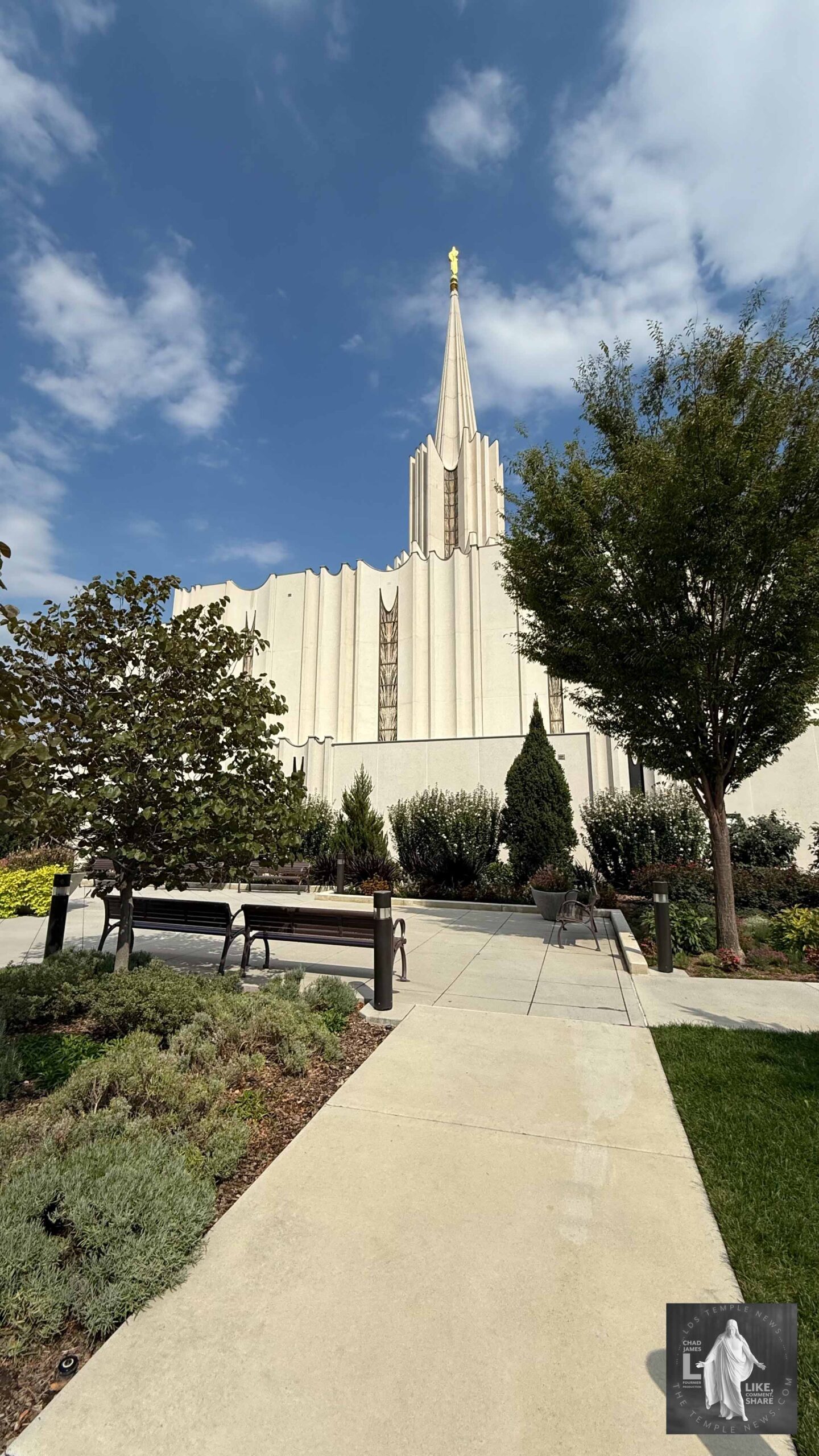 Visit the Jordan River Utah Temple by LDS Temple Newsx