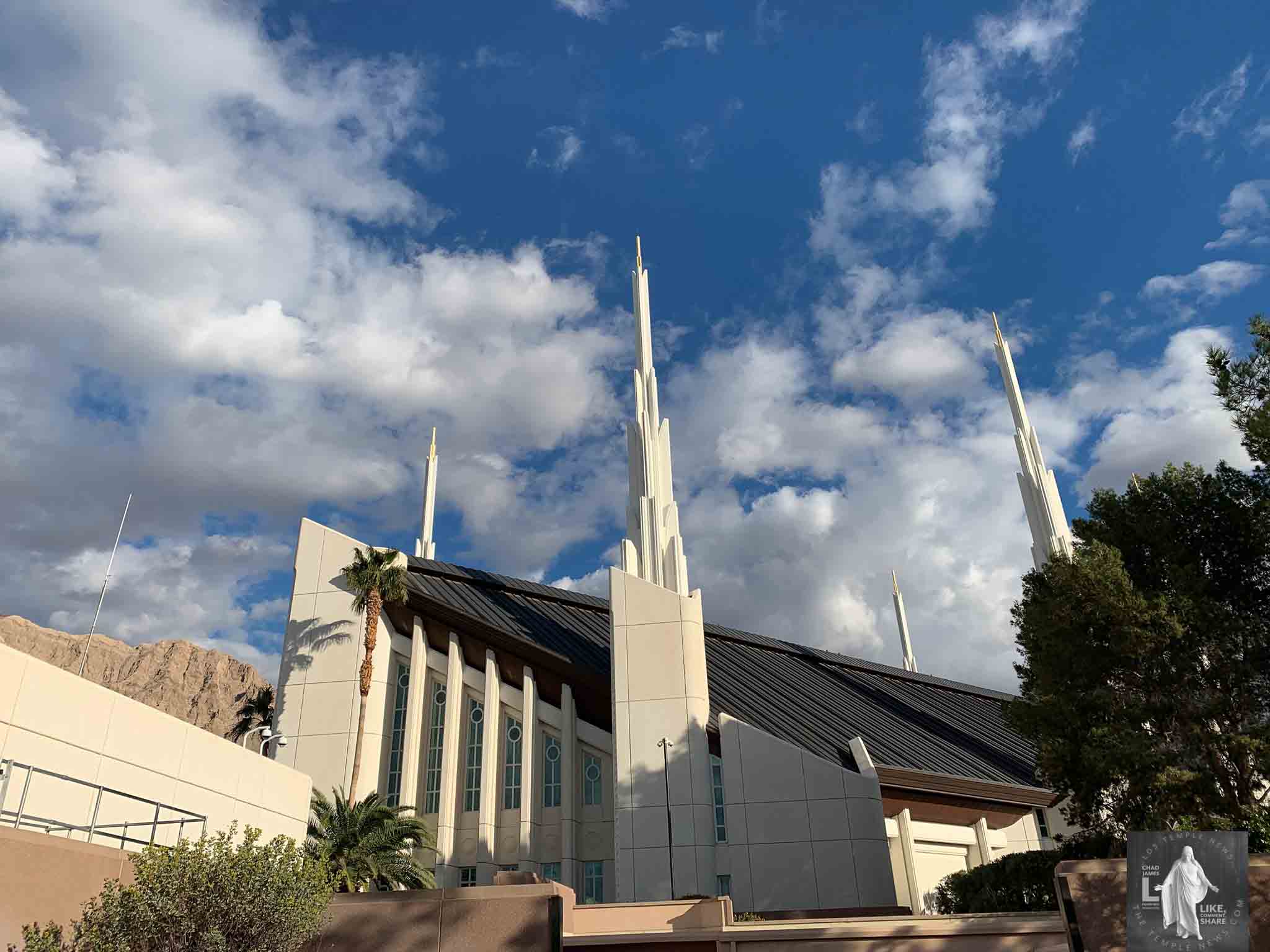 Visit the Las Vegas Nevada Temple by LDS Temple News