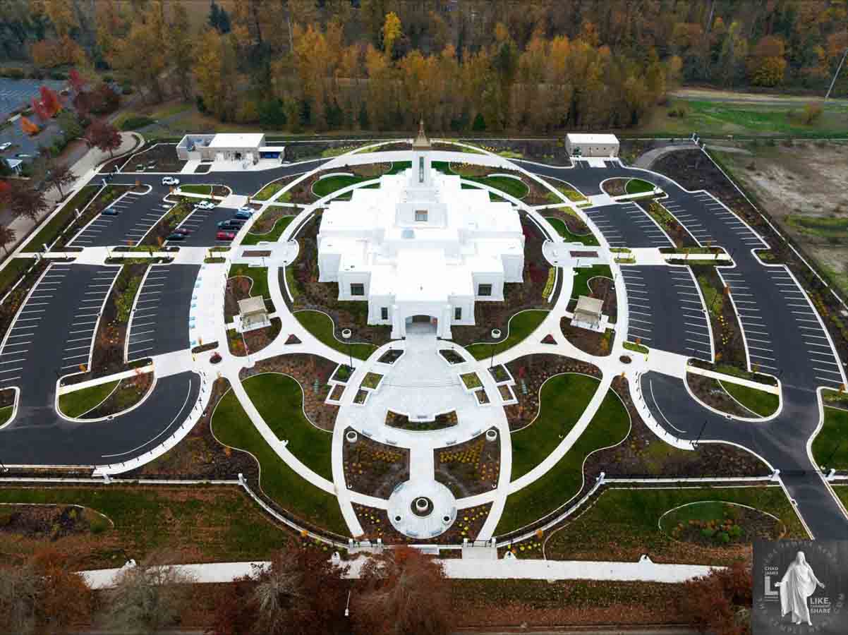 Willamette Valley Oregon Temple Photography by LDS Temple News