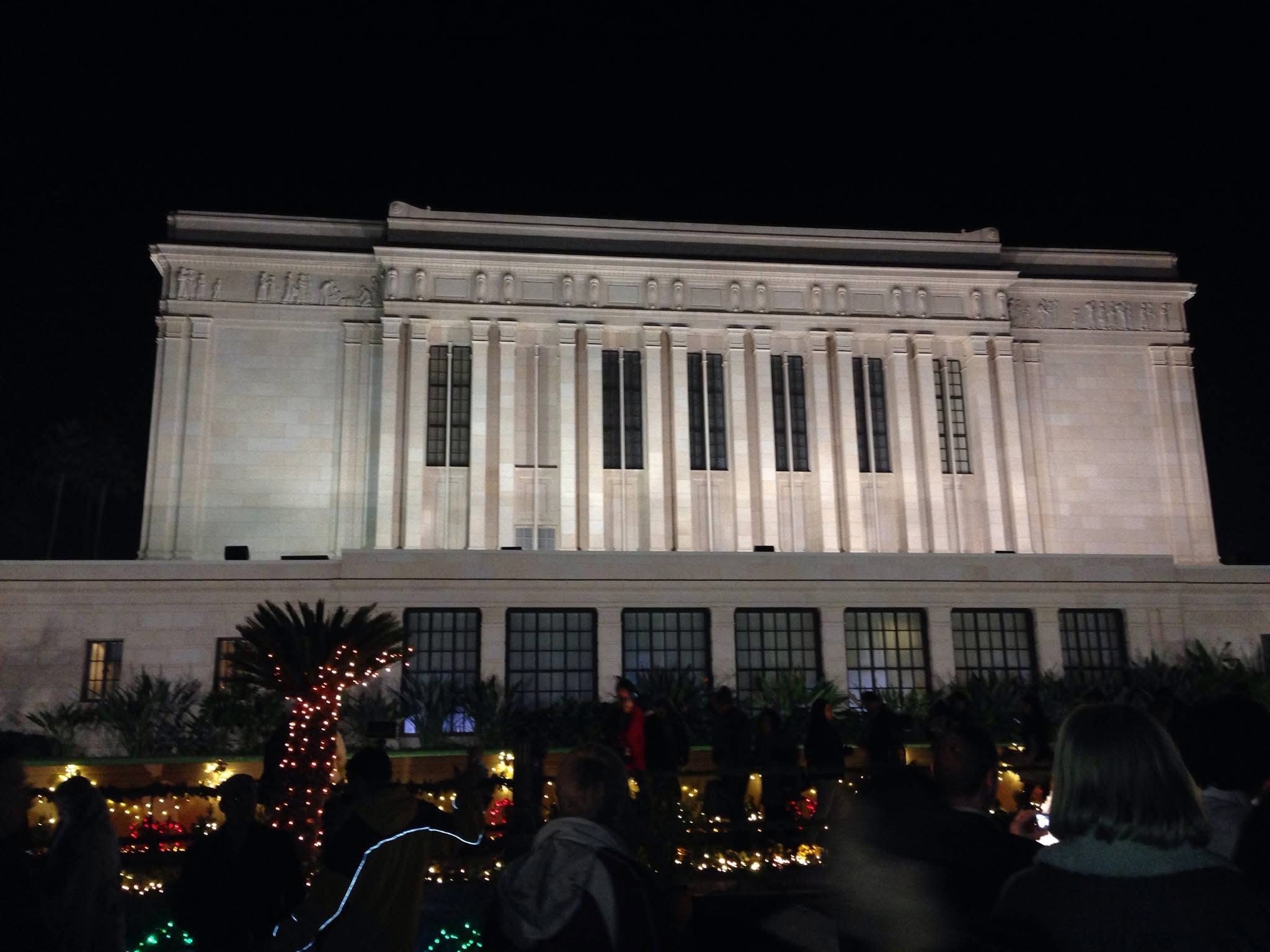 Arizona Temple Garden Christmas light display is open to the public