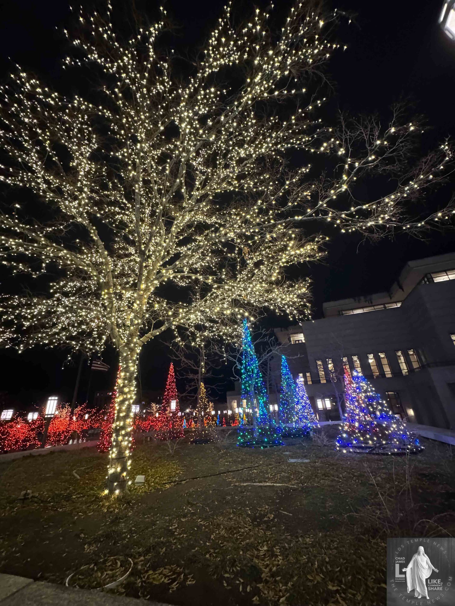 Christmas Celebrations on Temple Square 2025 by LDS Temple News
