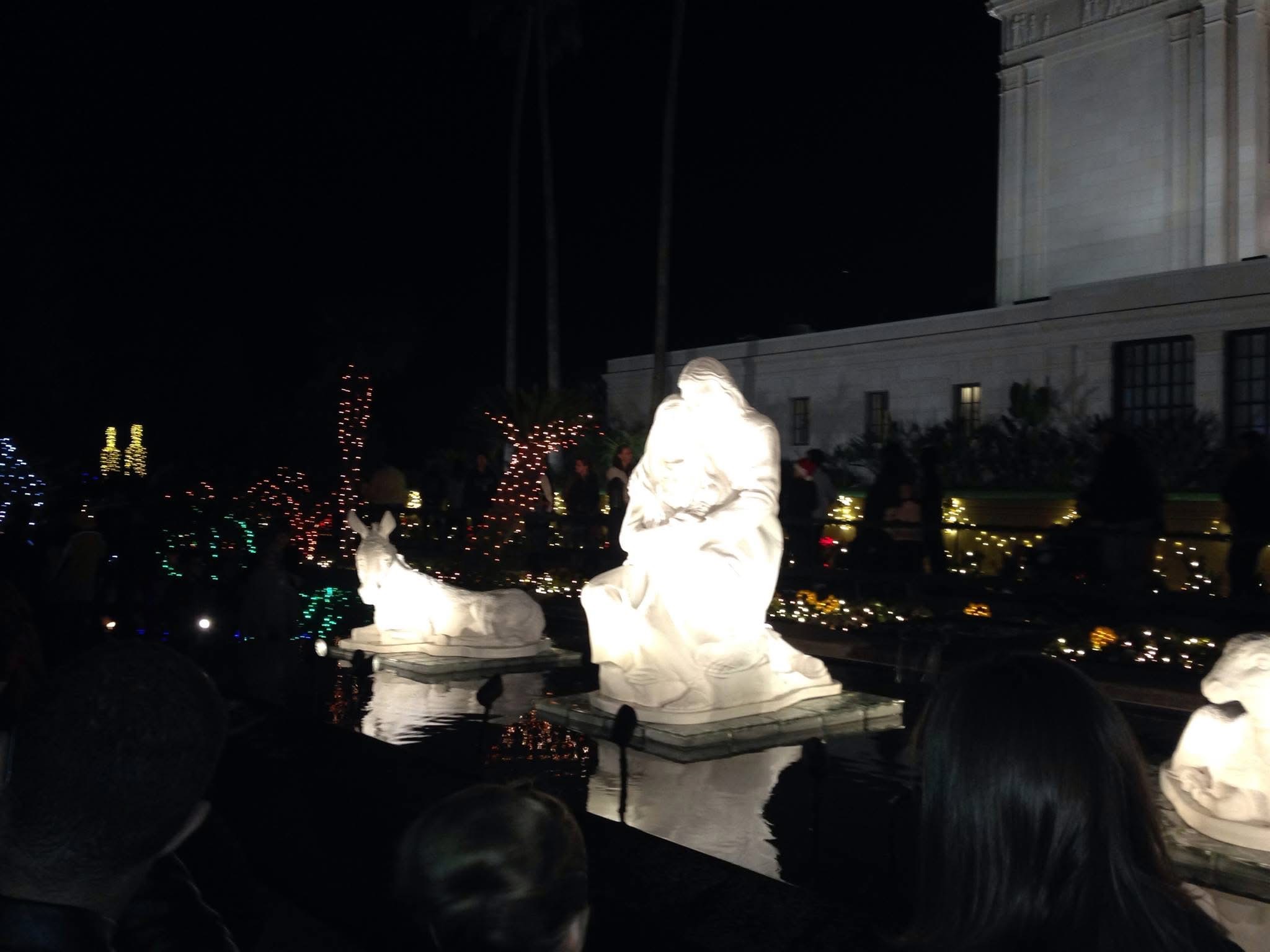 Mesa Temple Lights
