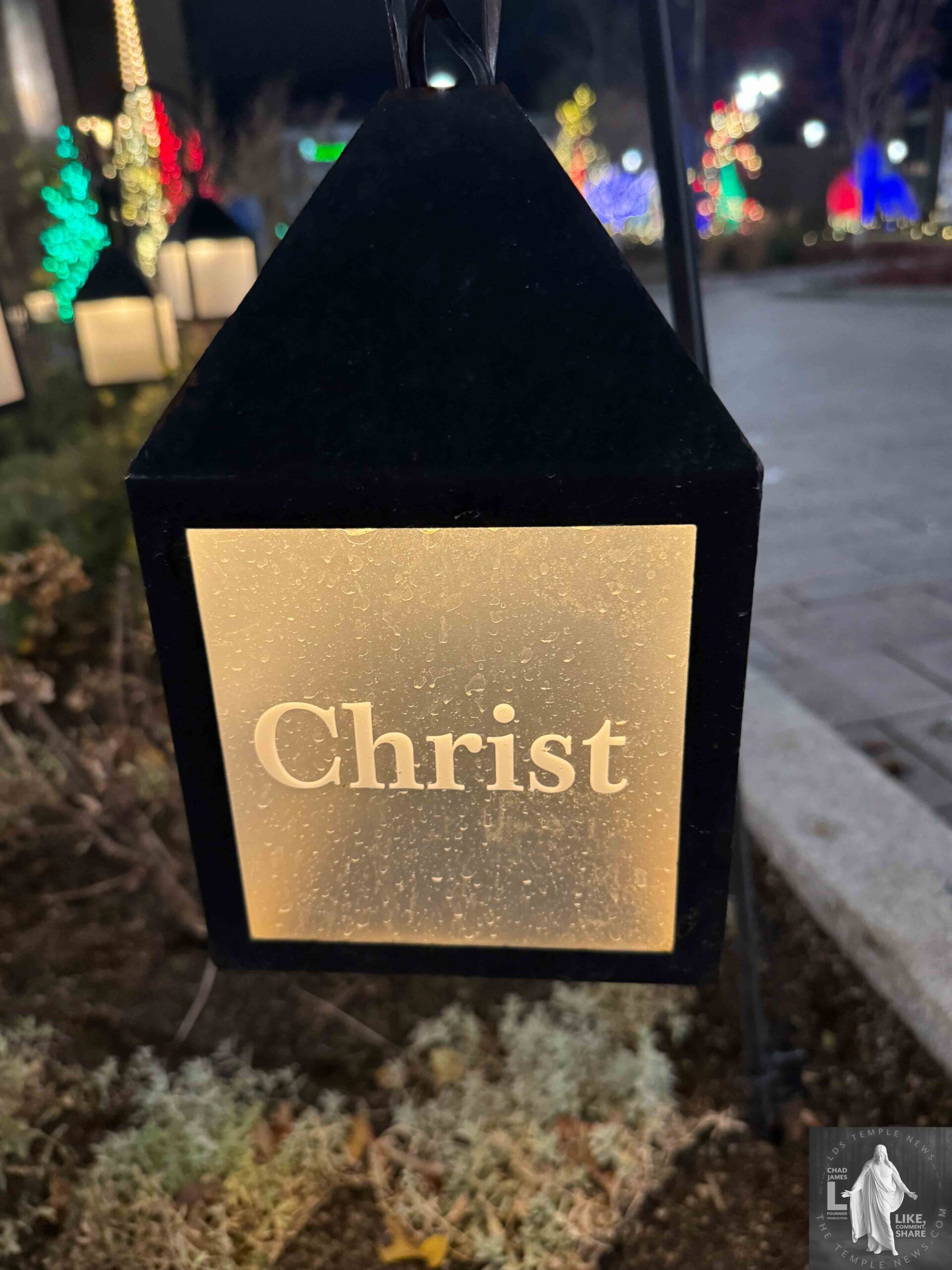 Christmas lights at Temple Square are officially on