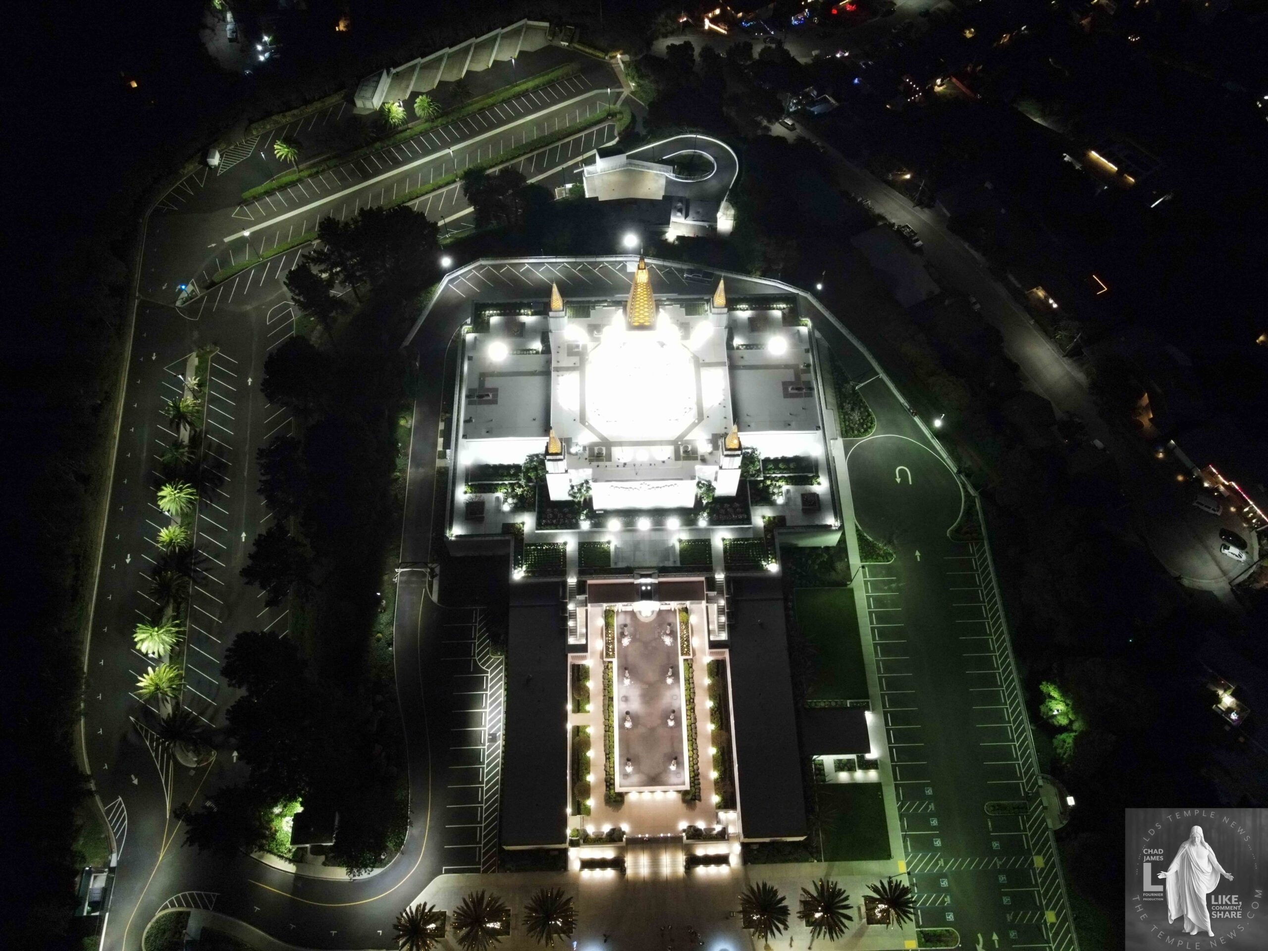 House of the Lord Oakland California Temple by LDS Temple News