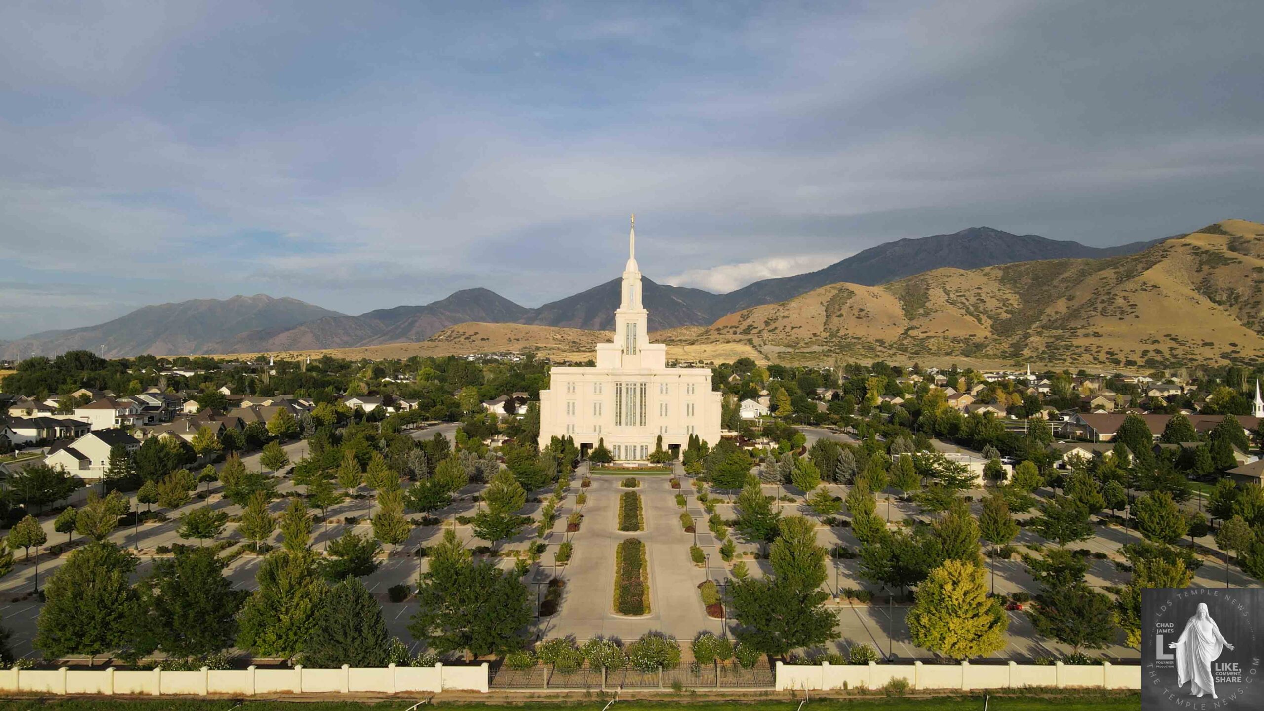 House of the Lord Payson Utah Temple by LDS Temple News