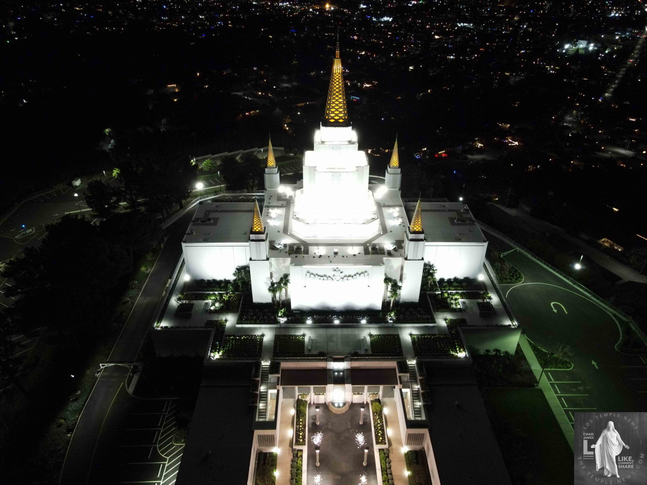 LDS Temple News Presents Oakland California Temple Photography