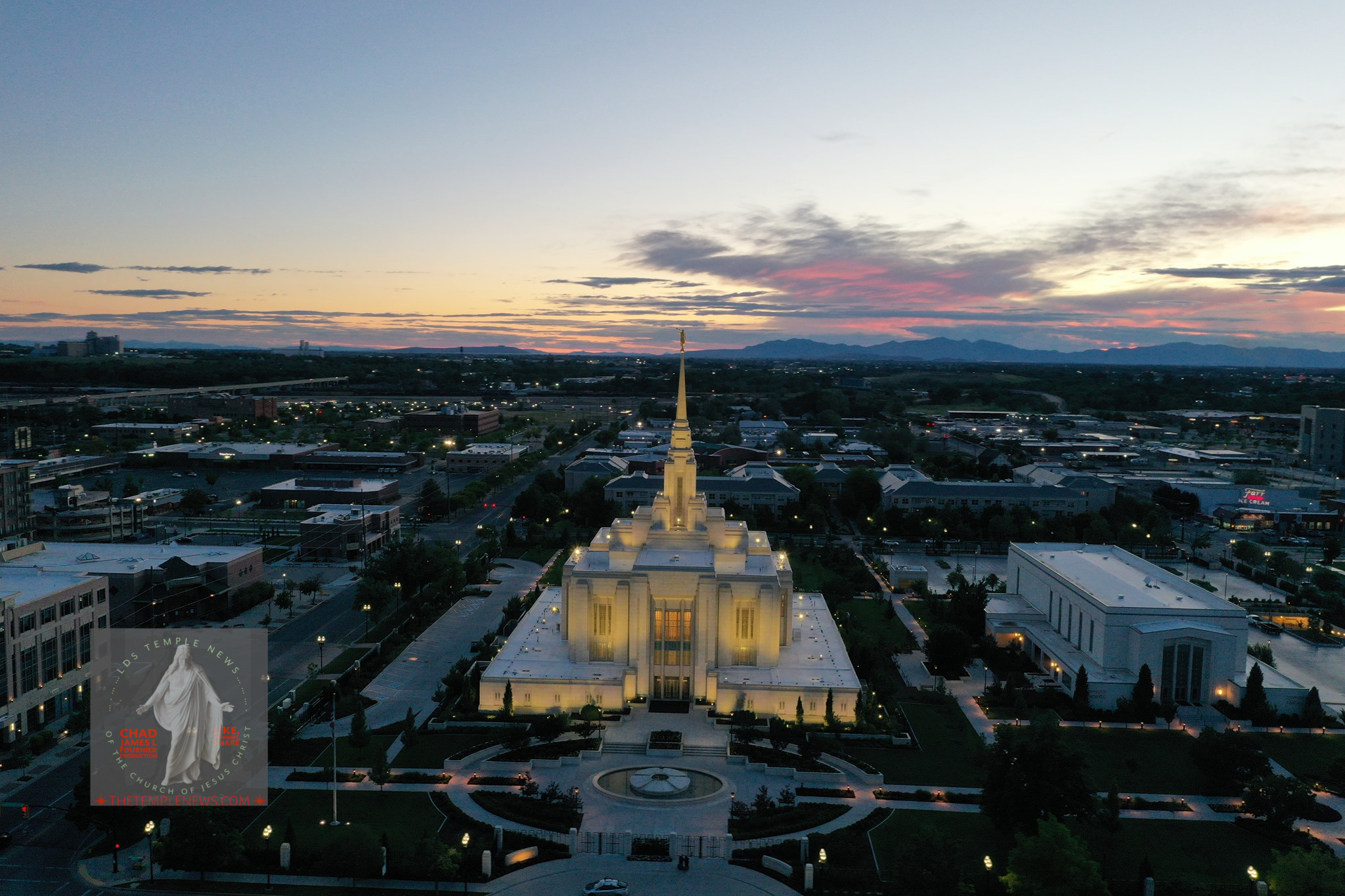 LDS Temple News Presents Ogden Utah Temple Photography