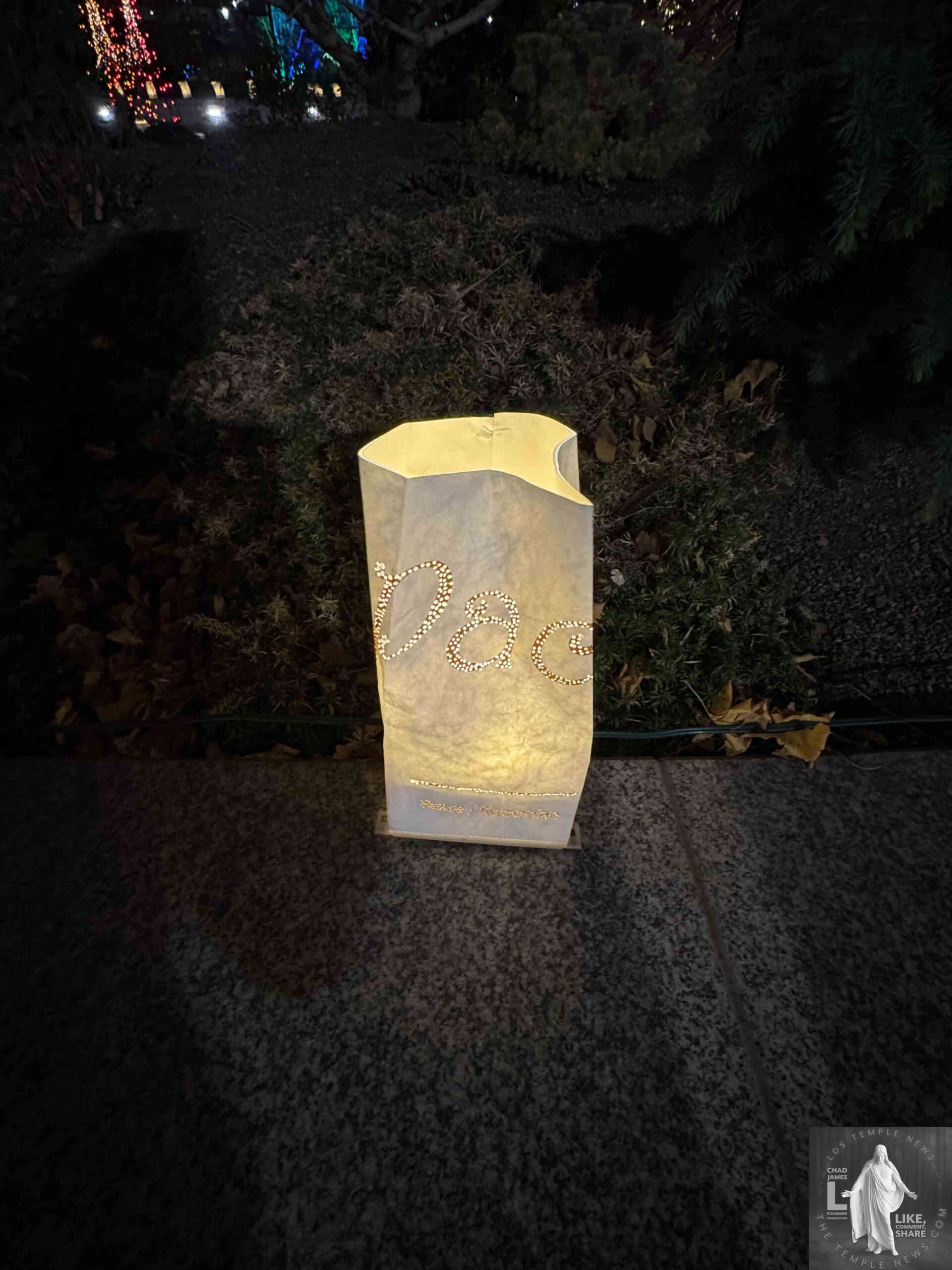 LDS Temple News Presents Temple Square Christmas Lights