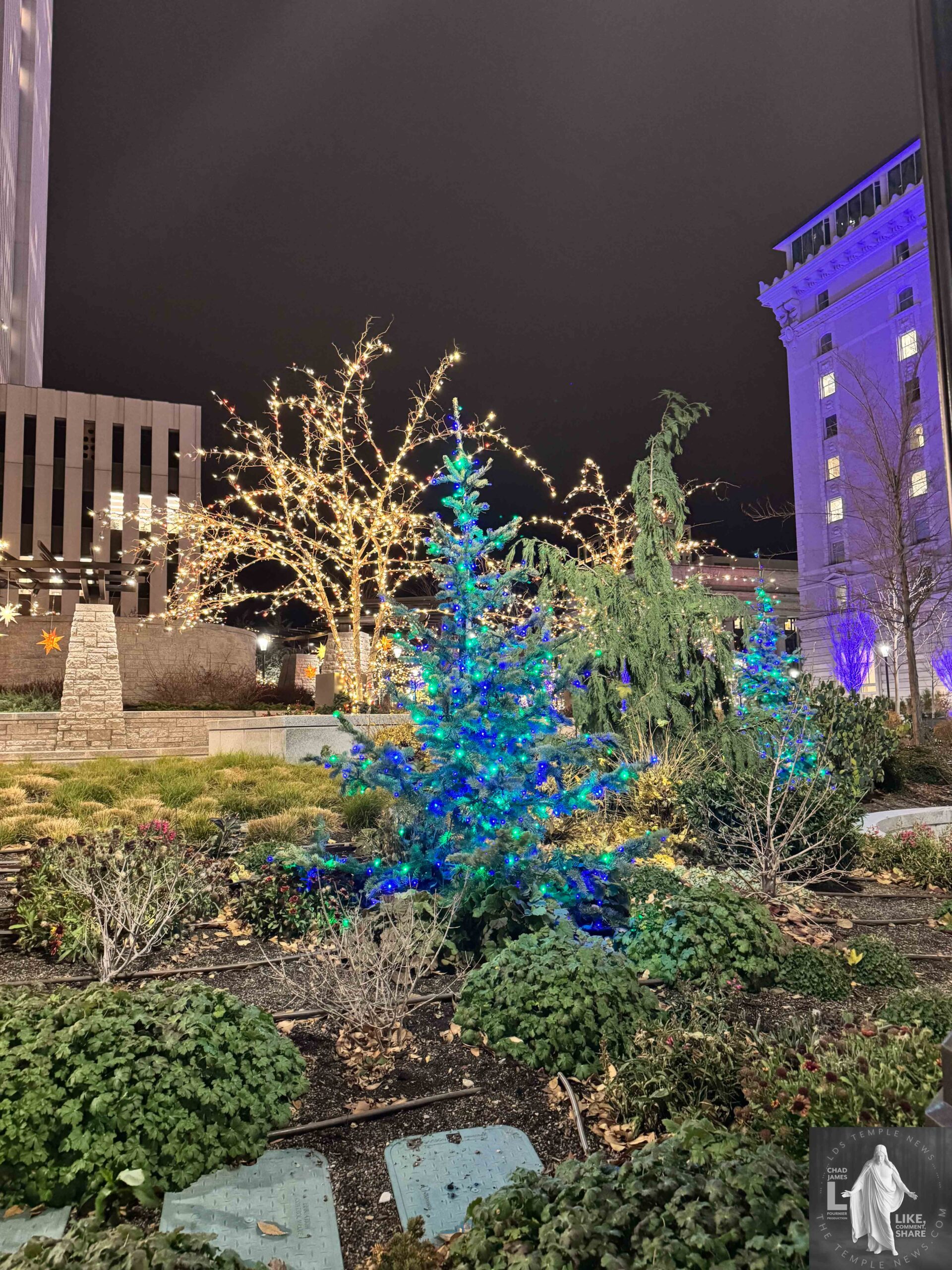 LDS Temple News Presents The Temple Square Christmas Lights