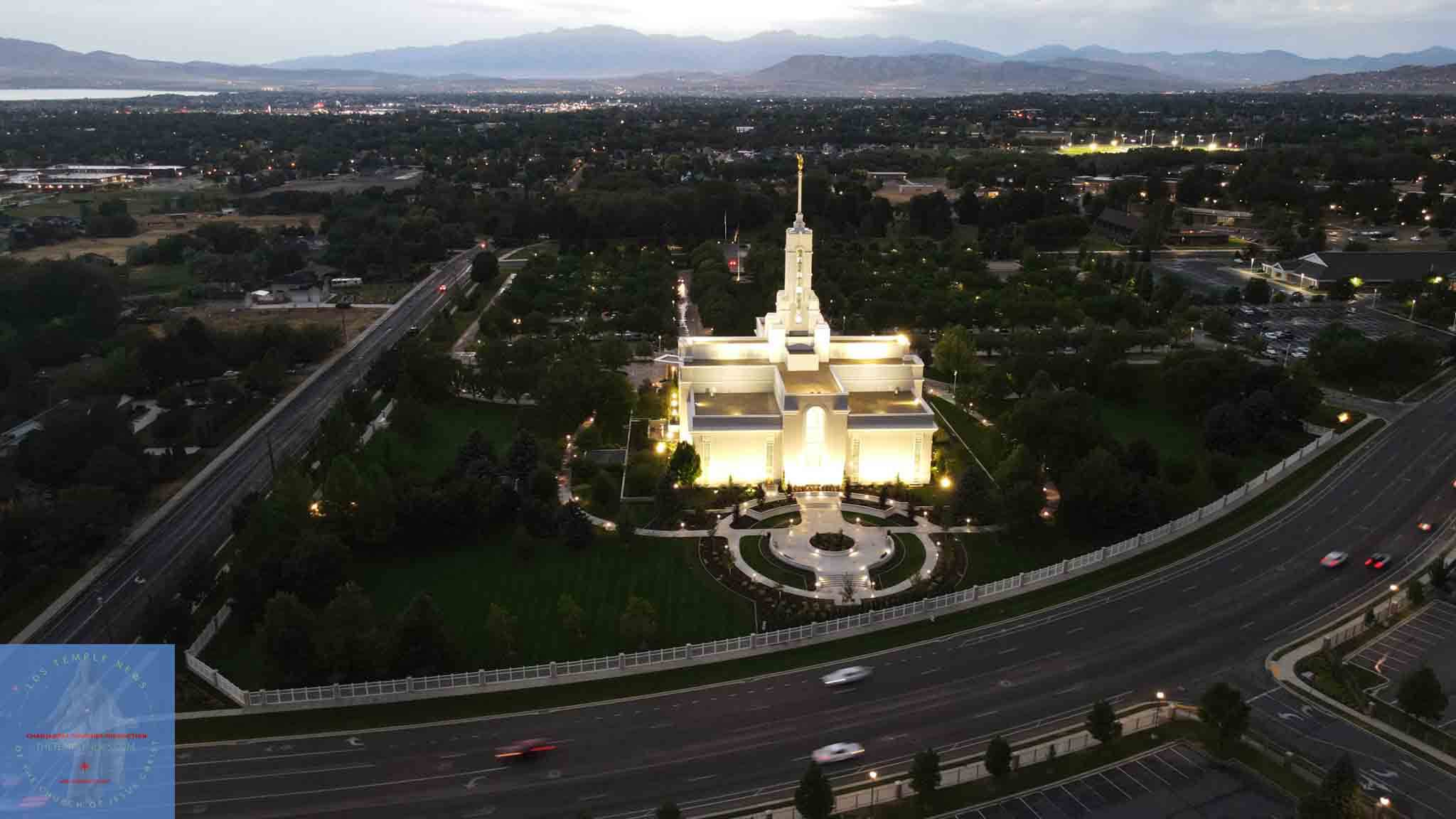 LDS Temple News Presents the House of the Lord Mount Timpangos Utah Temple