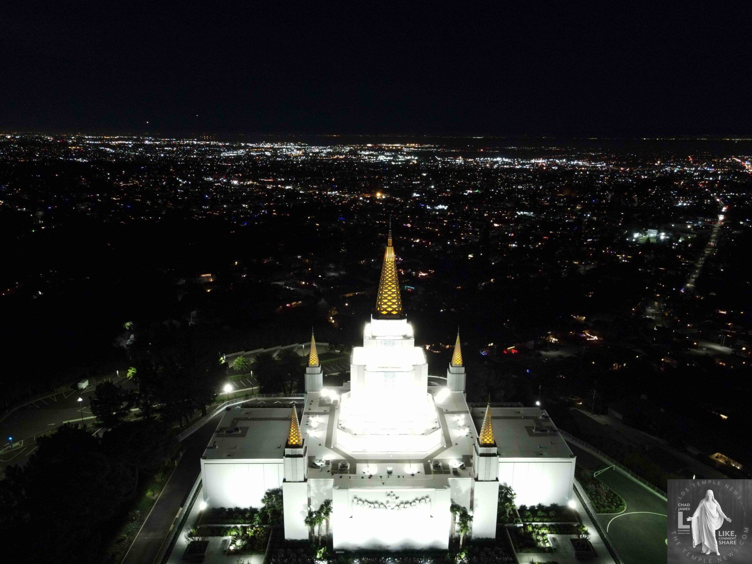LDS Temple News Presents the House of the Lord Oakland California Temple