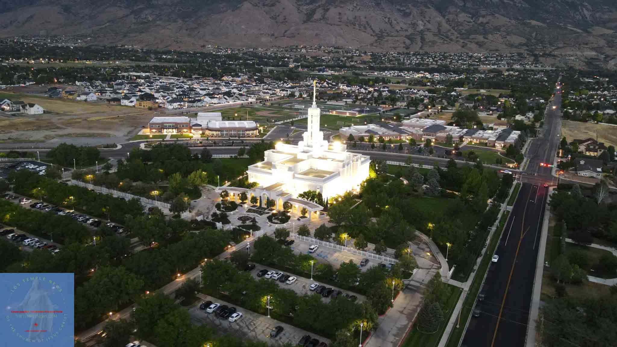 LDS Temple News Presents the Mount Timpangos Utah Temple