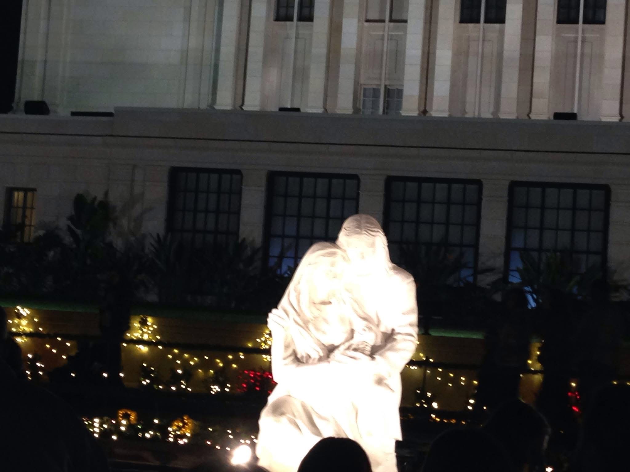 Mesa Arizona Temple Lights