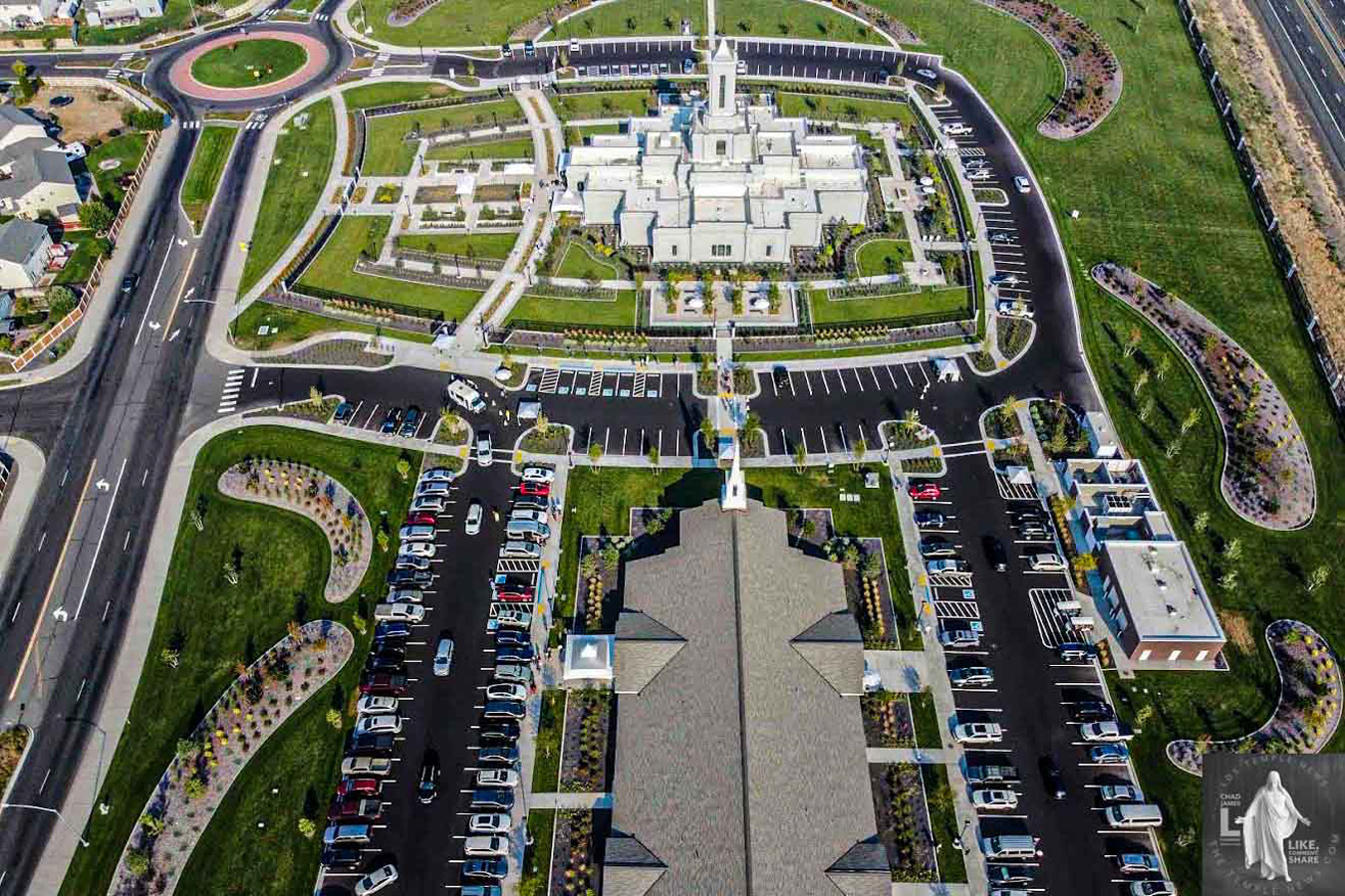 Moses Lake Washington Temple media by LDS Temple News