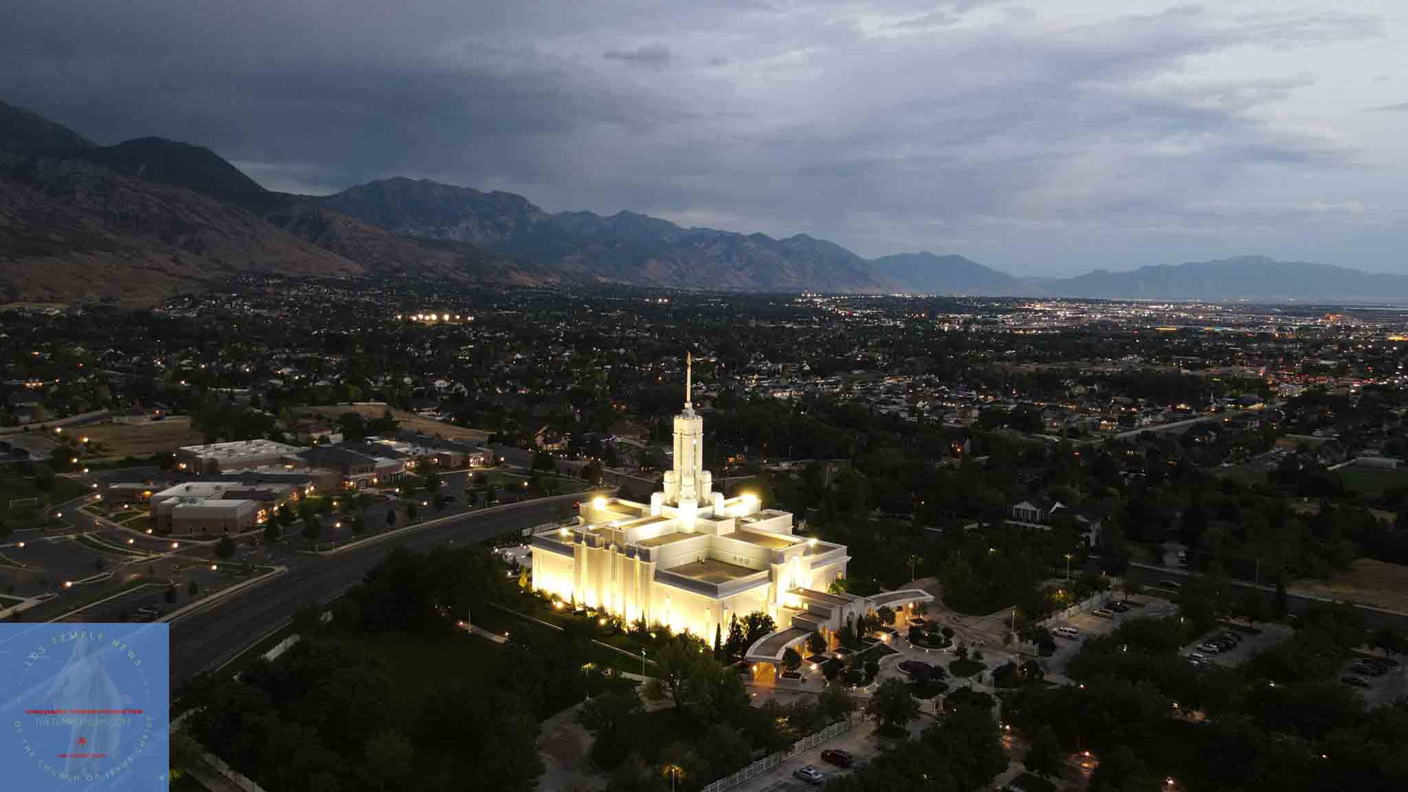 Mount Timpangos Utah Temple media by LDS Temple News