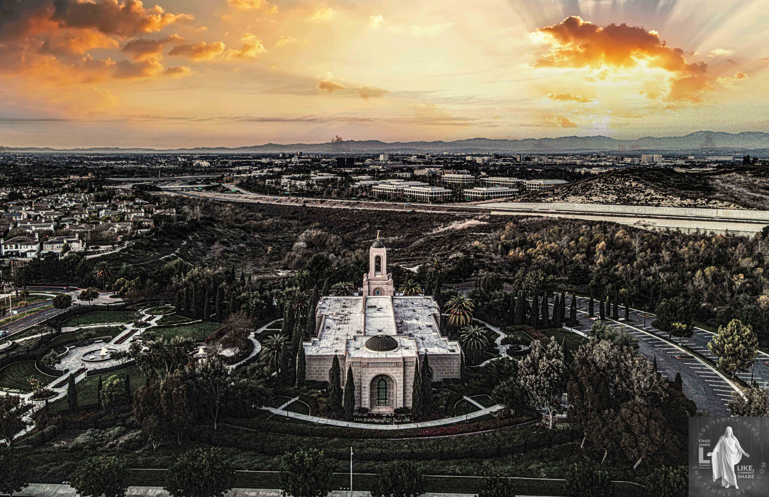 Newport Beach California Temple an LDS Temple