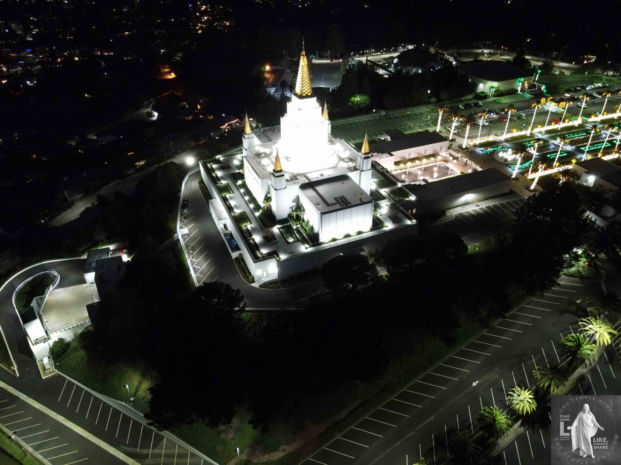 Oakland California Temple an LDS Temple