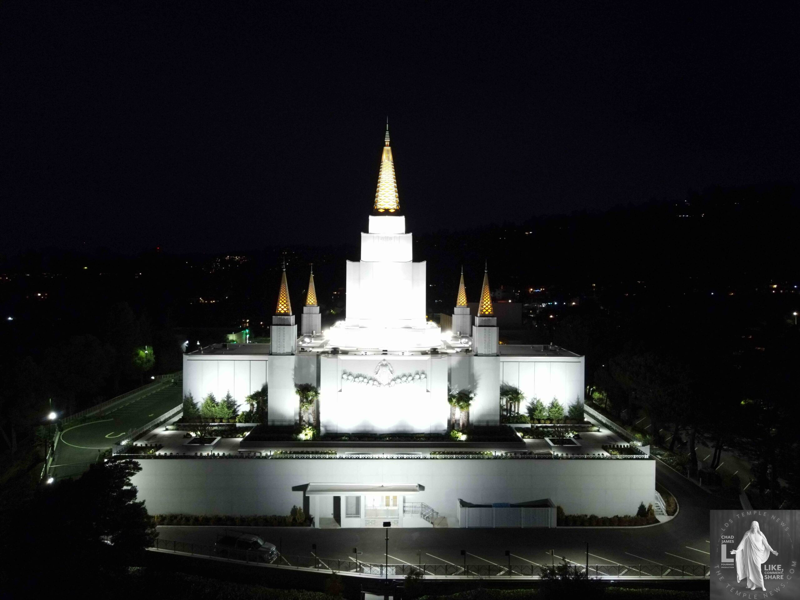 Oakland California Temple by LDS Temple News