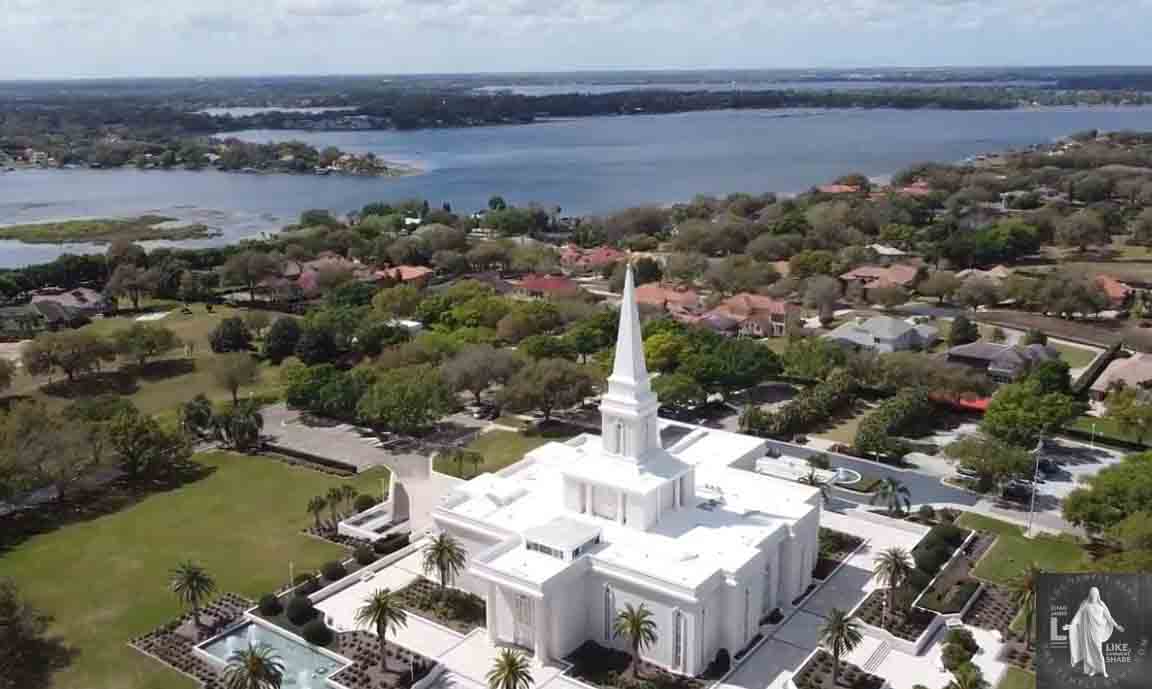 Orlando Florida Temple media by LDS Temple News