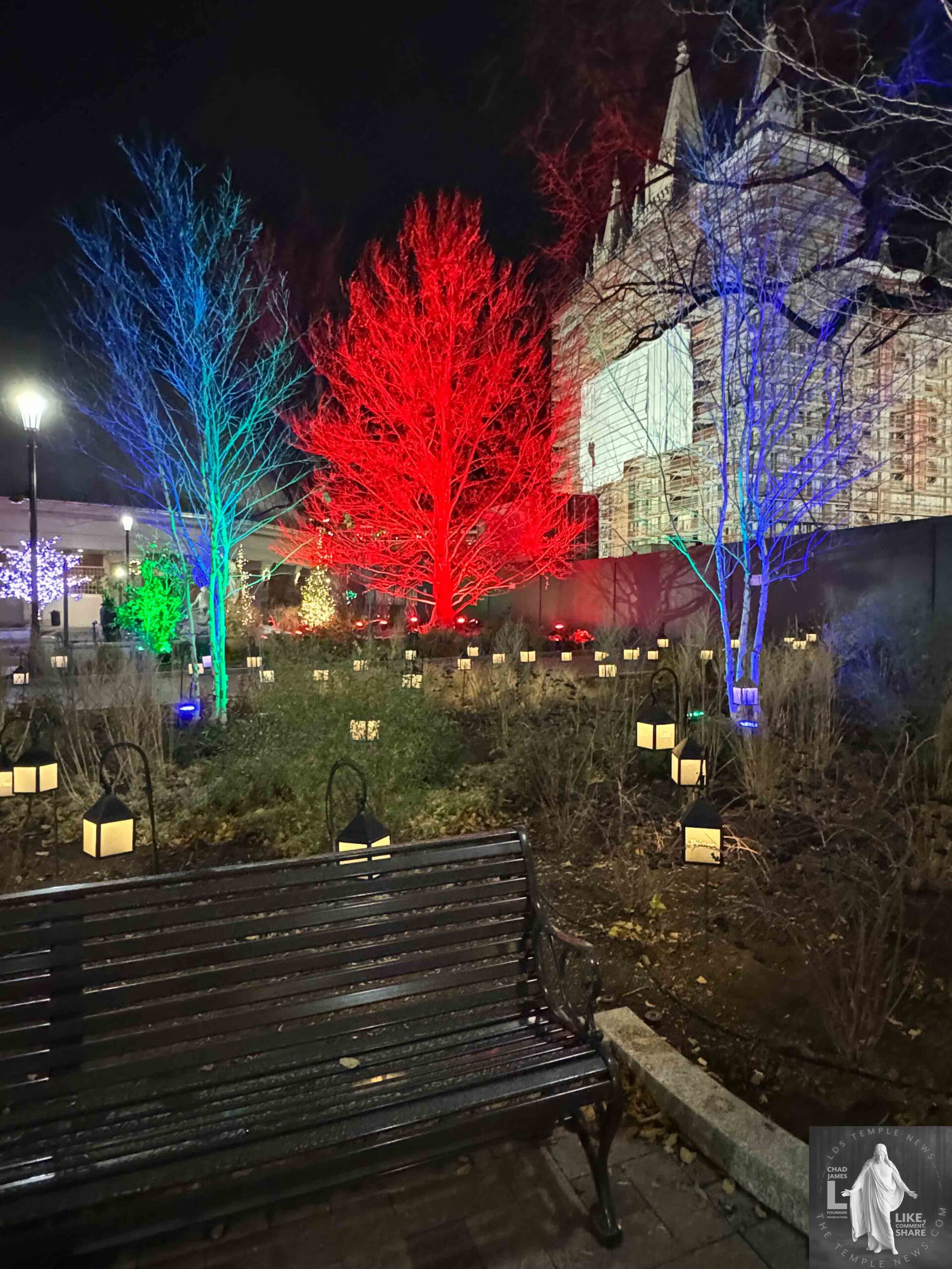 Salt Lake City History Minute - The Lights at Temple Square