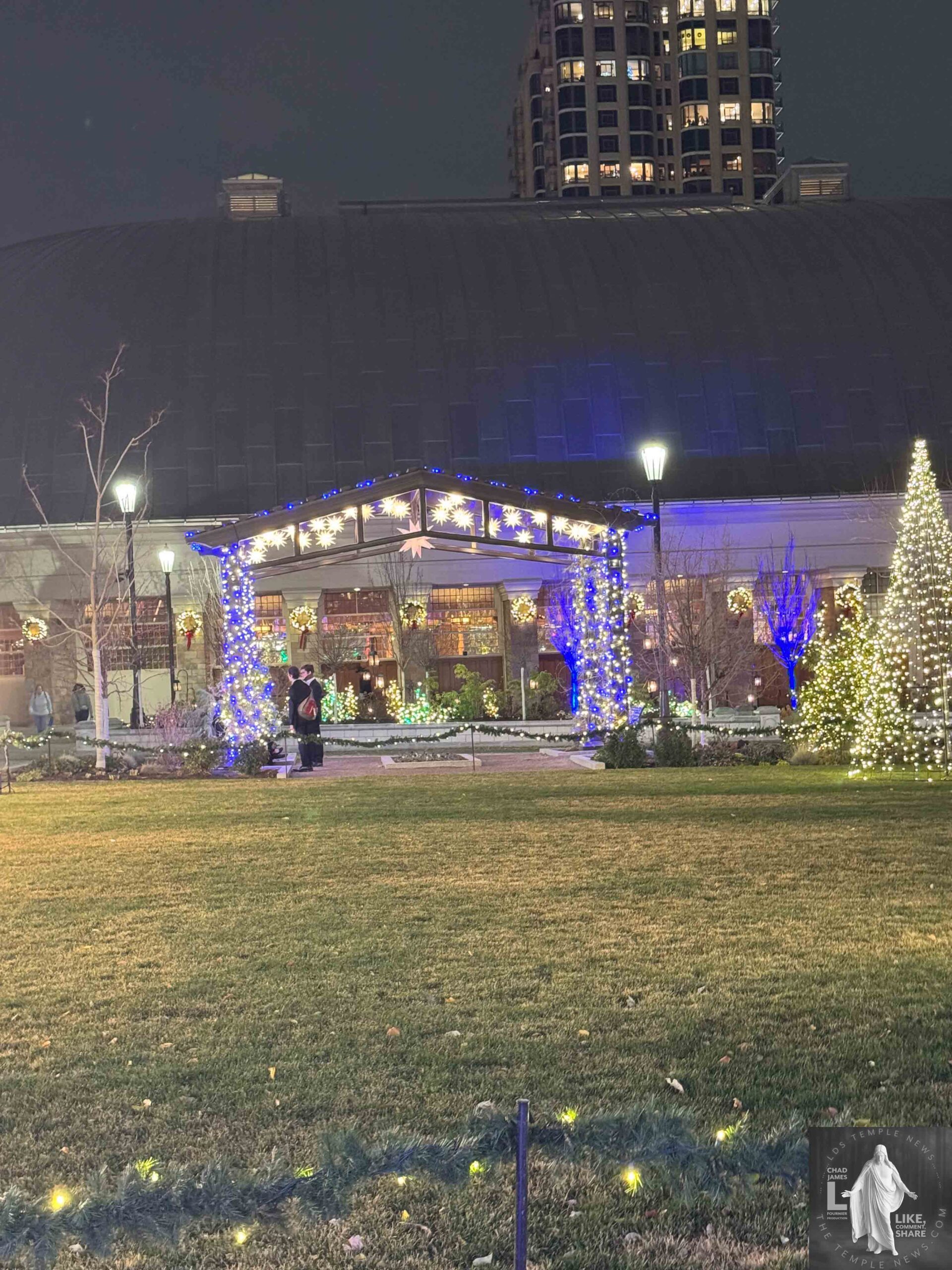 Temple Square Christmas lighting set to return this year by LDS Temple News