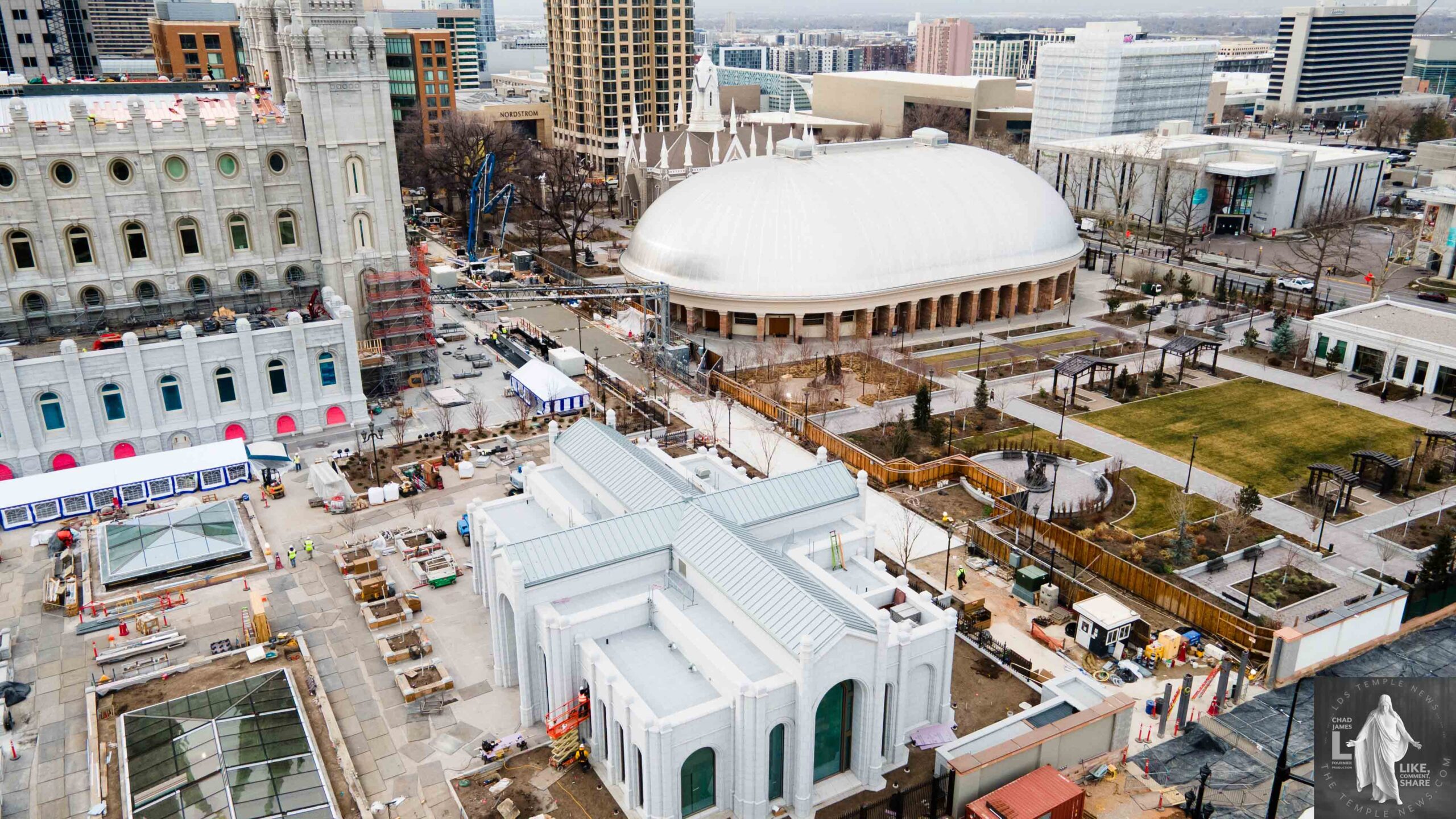 Construction of the Salt Lake Temple