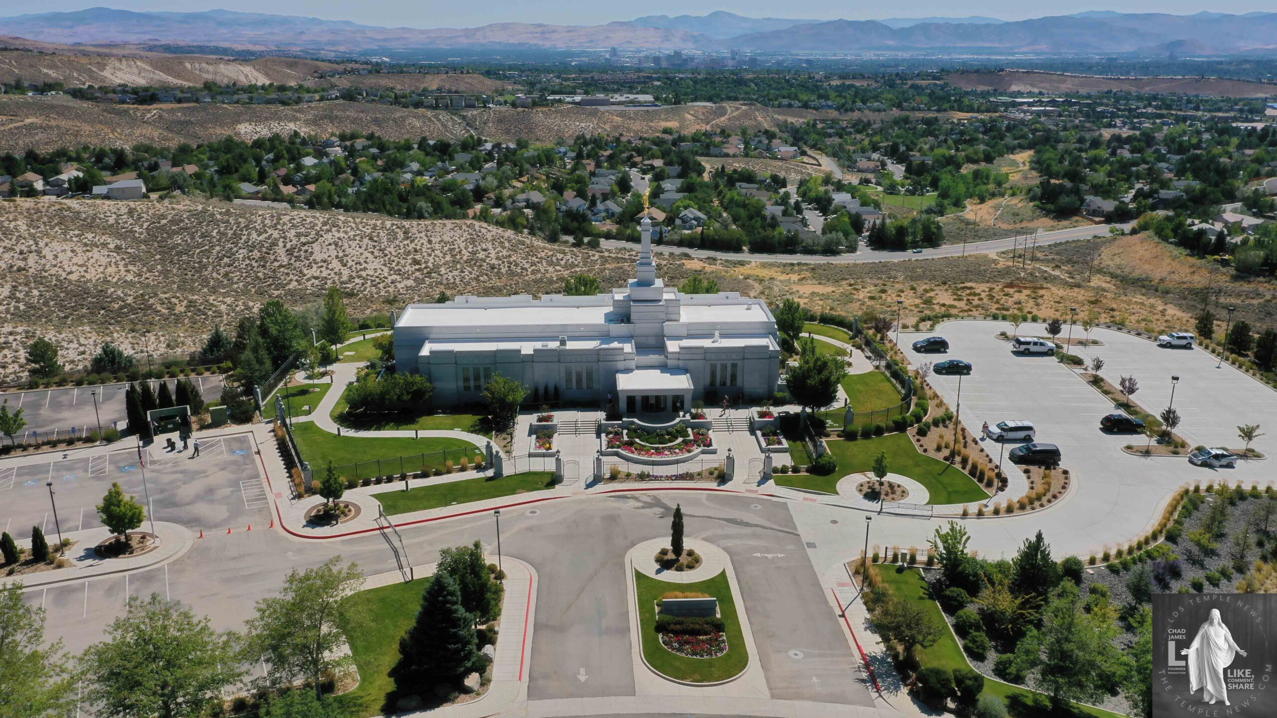 House of the Lord Reno Nevada Temple by LDS Temple News