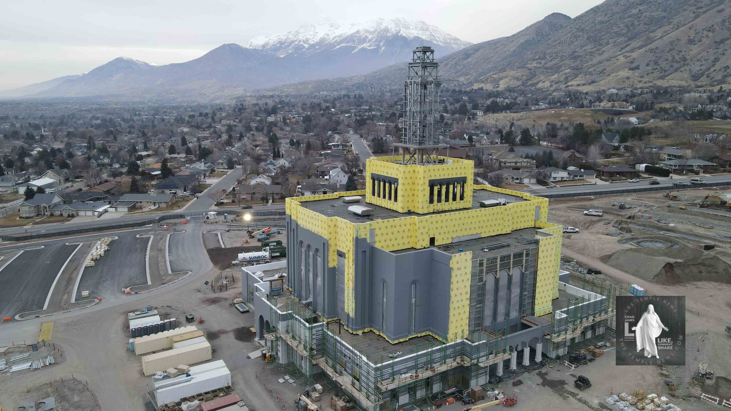 LDS Mormon Temples in Utah Provo Utah Rock Canyon Temple