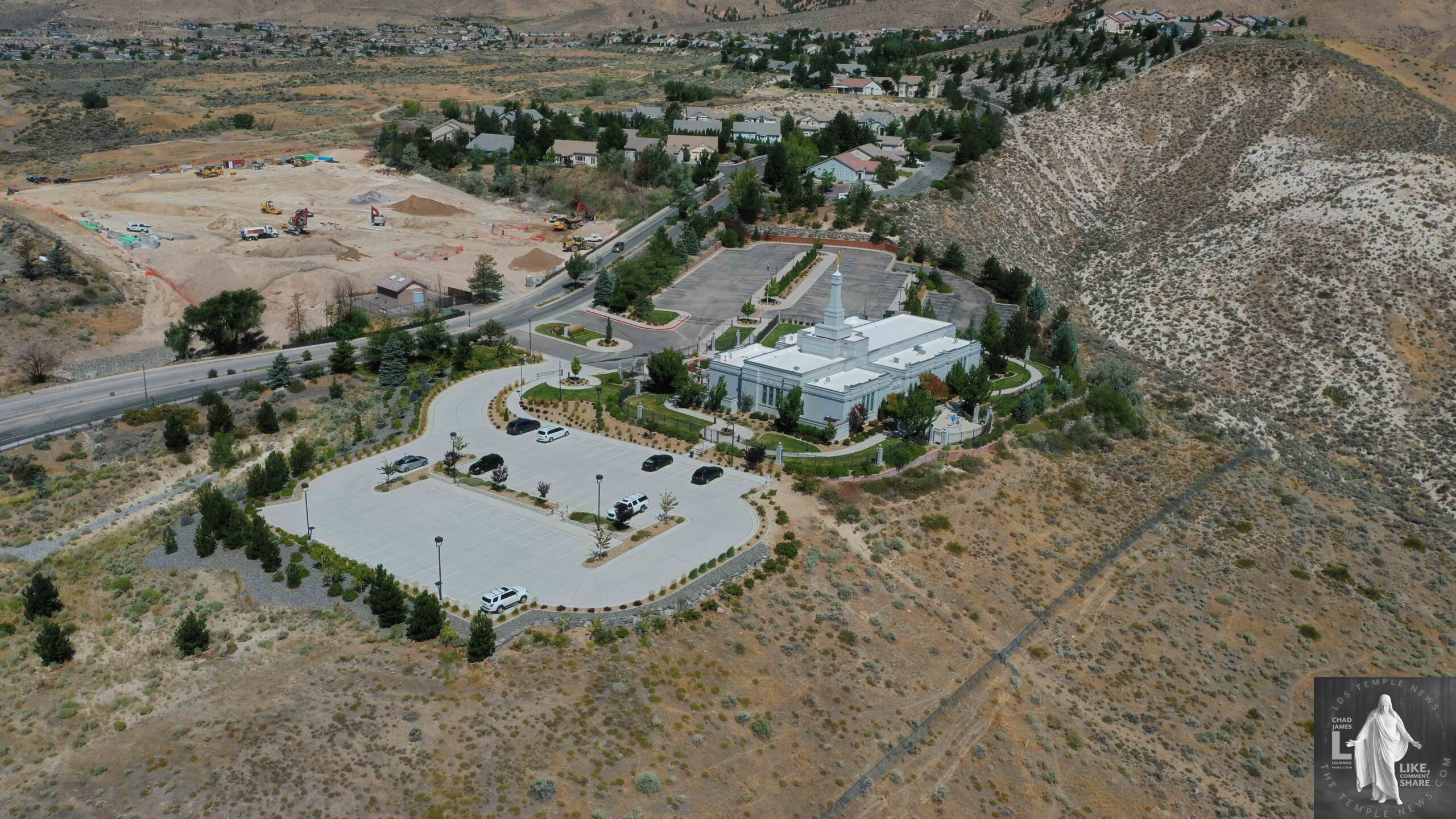 LDS Temple News Presents Reno Nevada Temple Photography