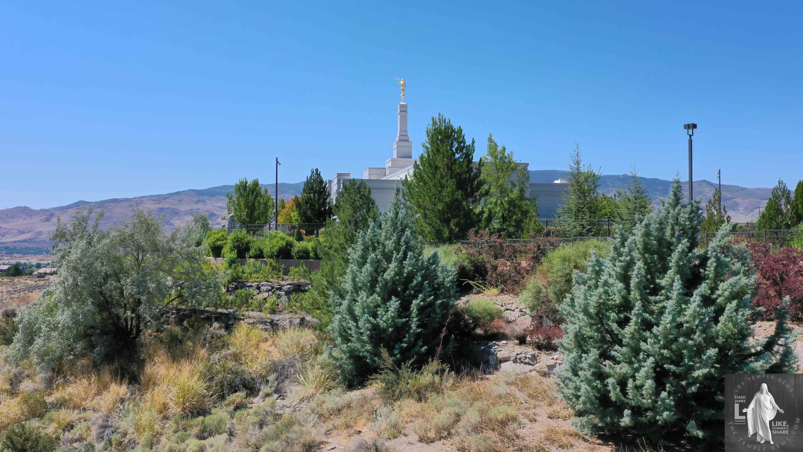 LDS Temple News Presents Reno Nevada Temple a House of the Lord