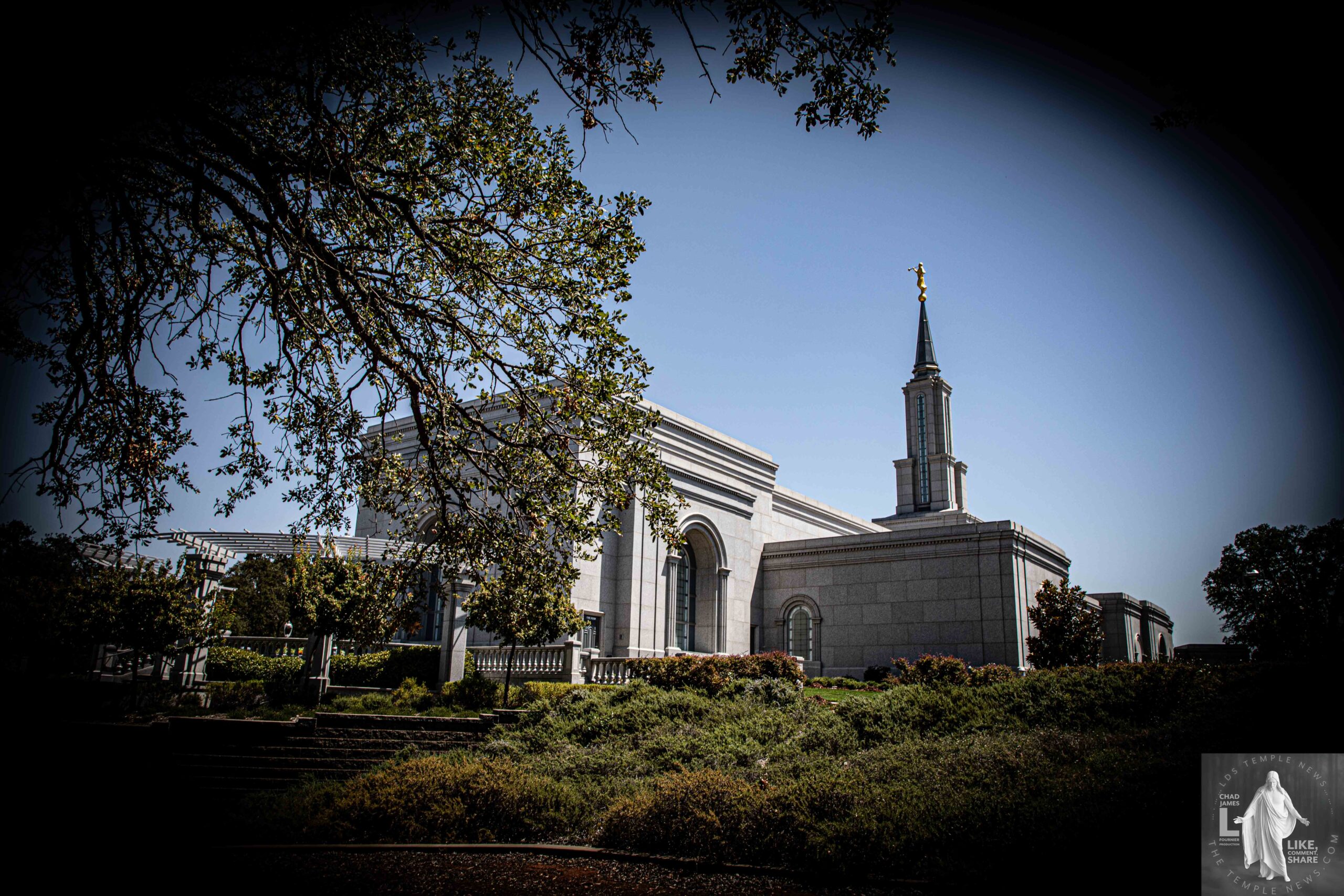 LDS Temple News Presents Sacramento California Temple Photography