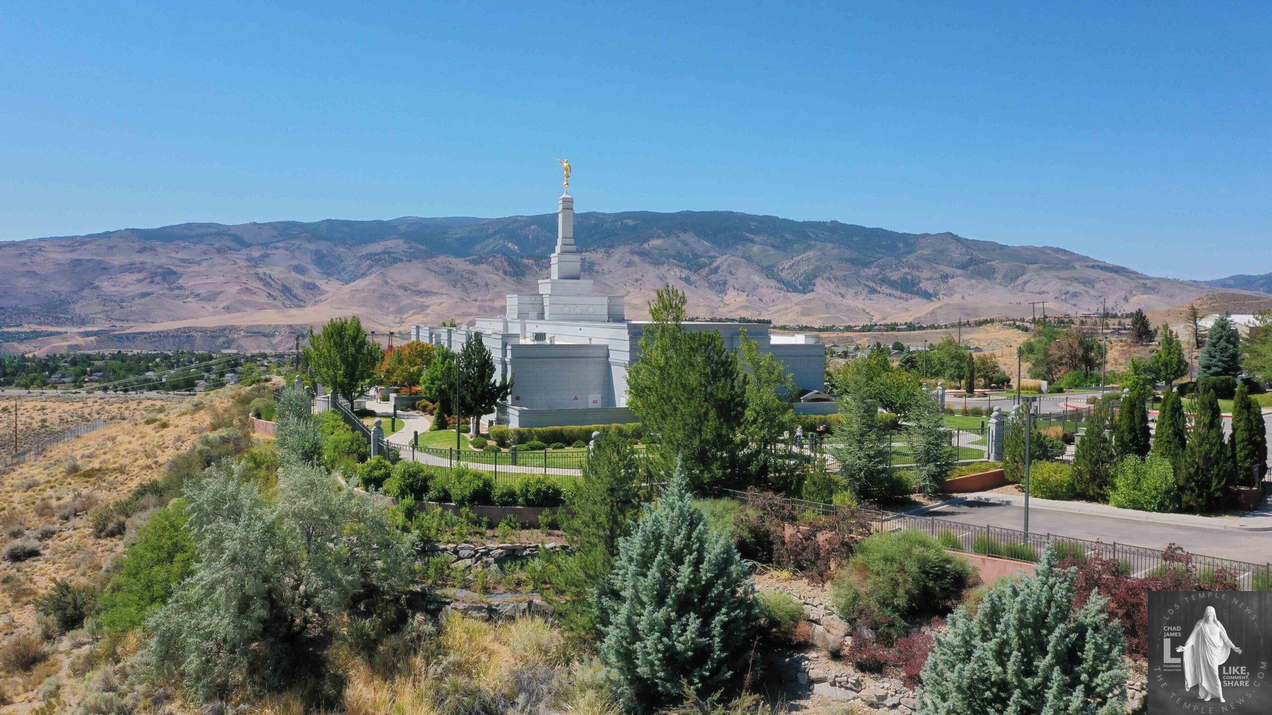 LDS Temple News Presents the House of the Lord Reno Nevada Temple