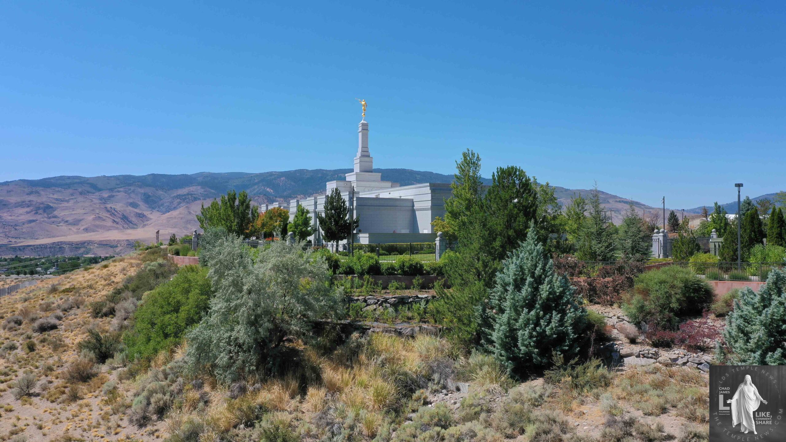 Media of the Reno Nevada Temple by LDS Temple News