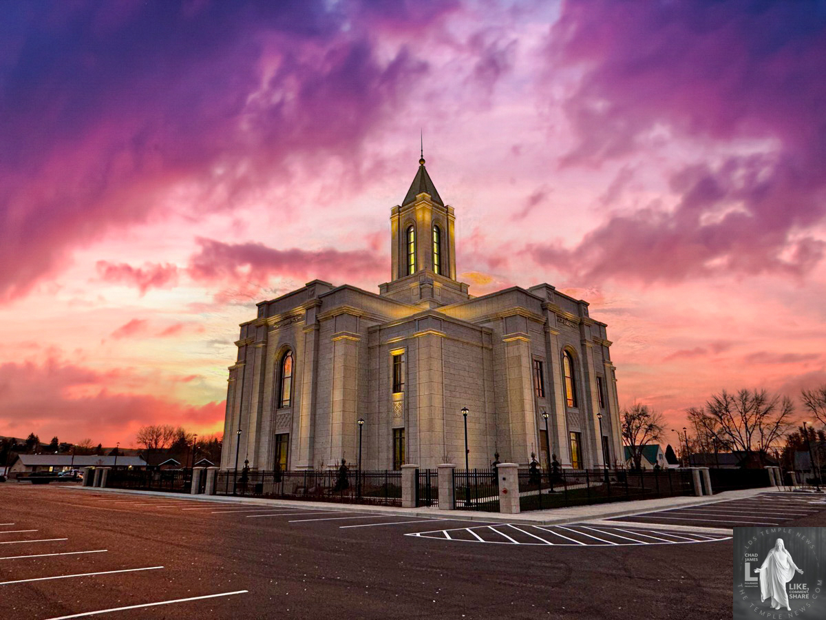 Montpelier Idaho Temple by LDS Temple News