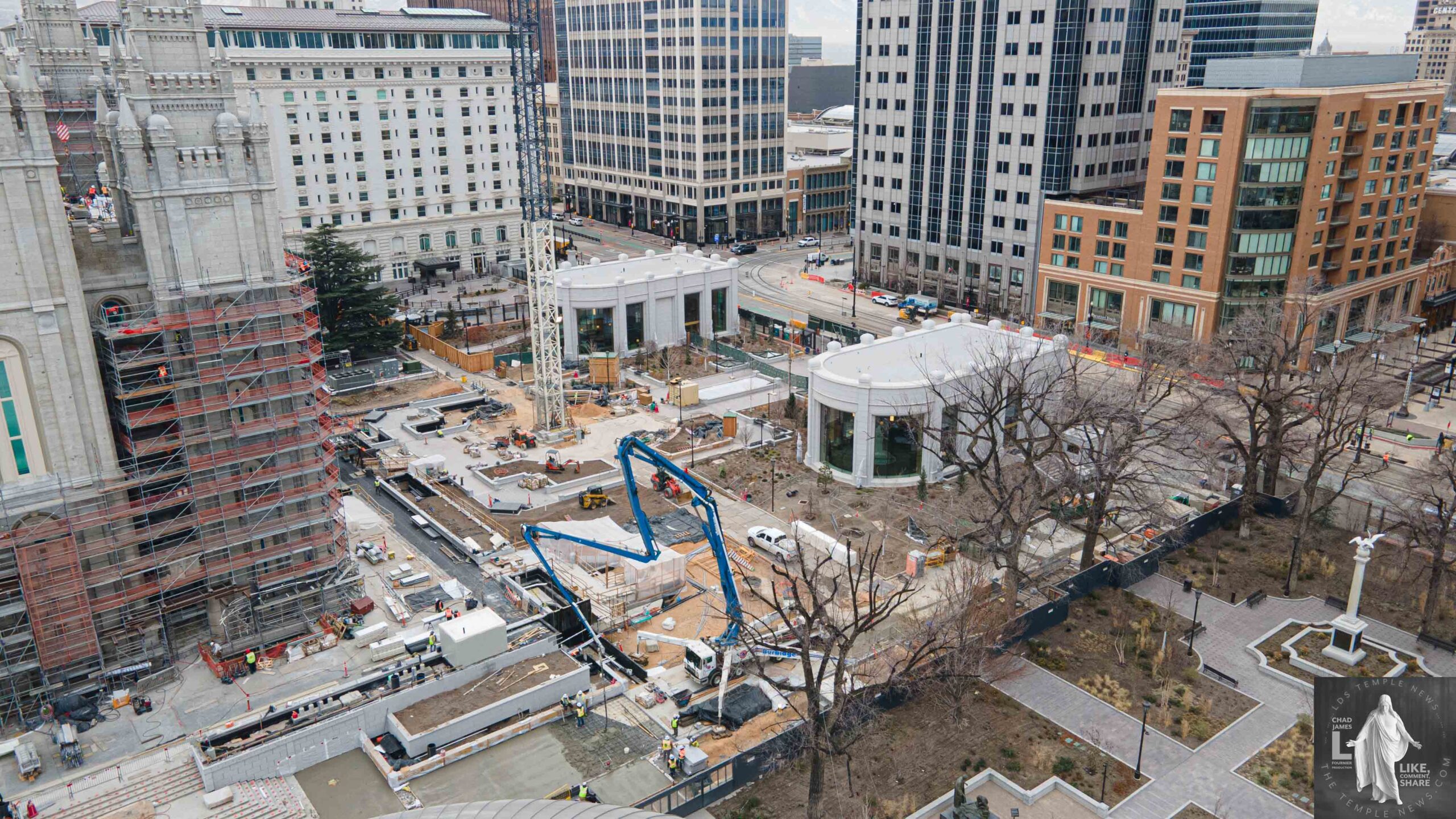 Most extensive single activity on Salt Lake Temple renovation project now complete