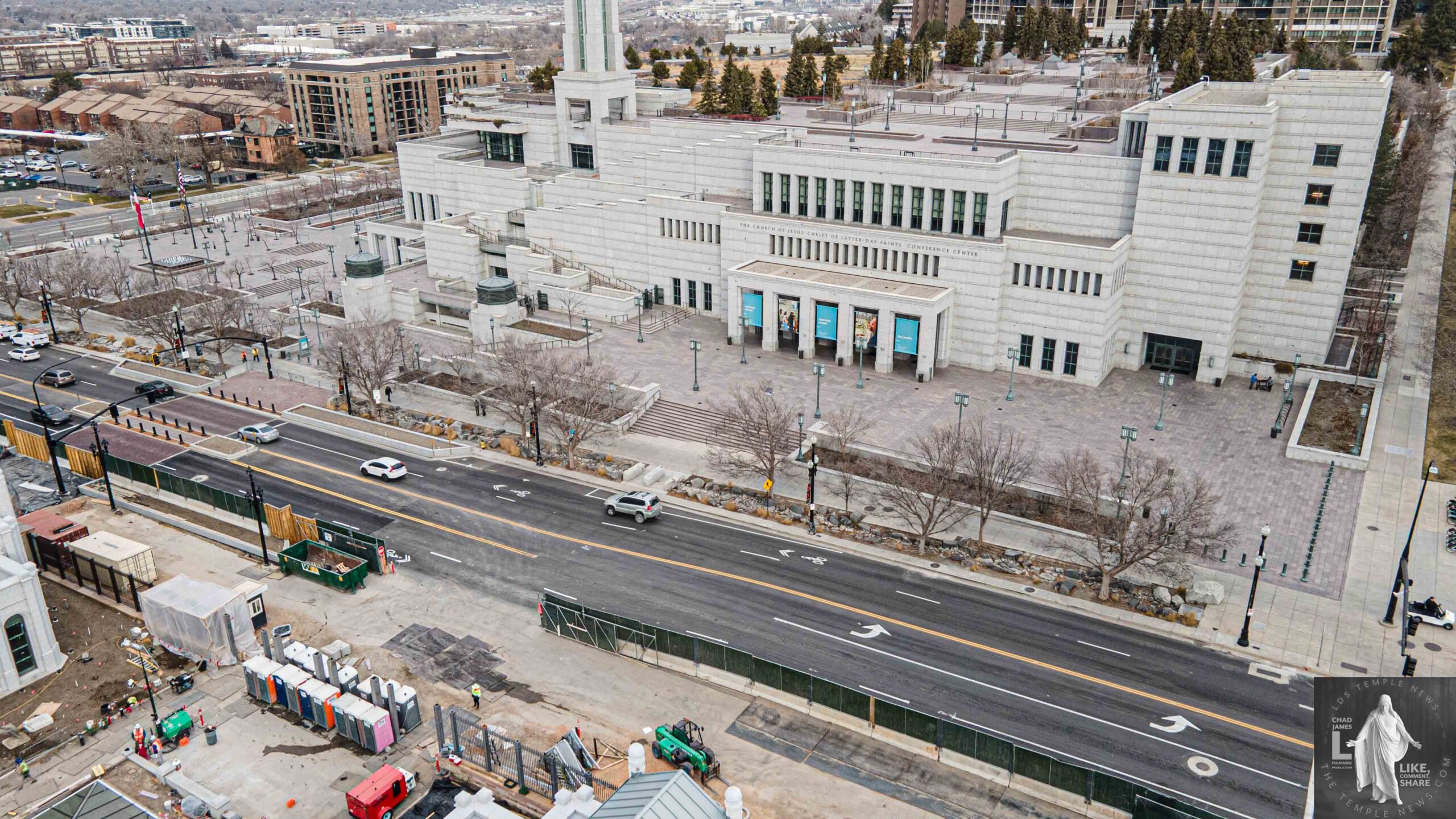 New photos released as restoration of Salt Lake Temple, Temple Square continues