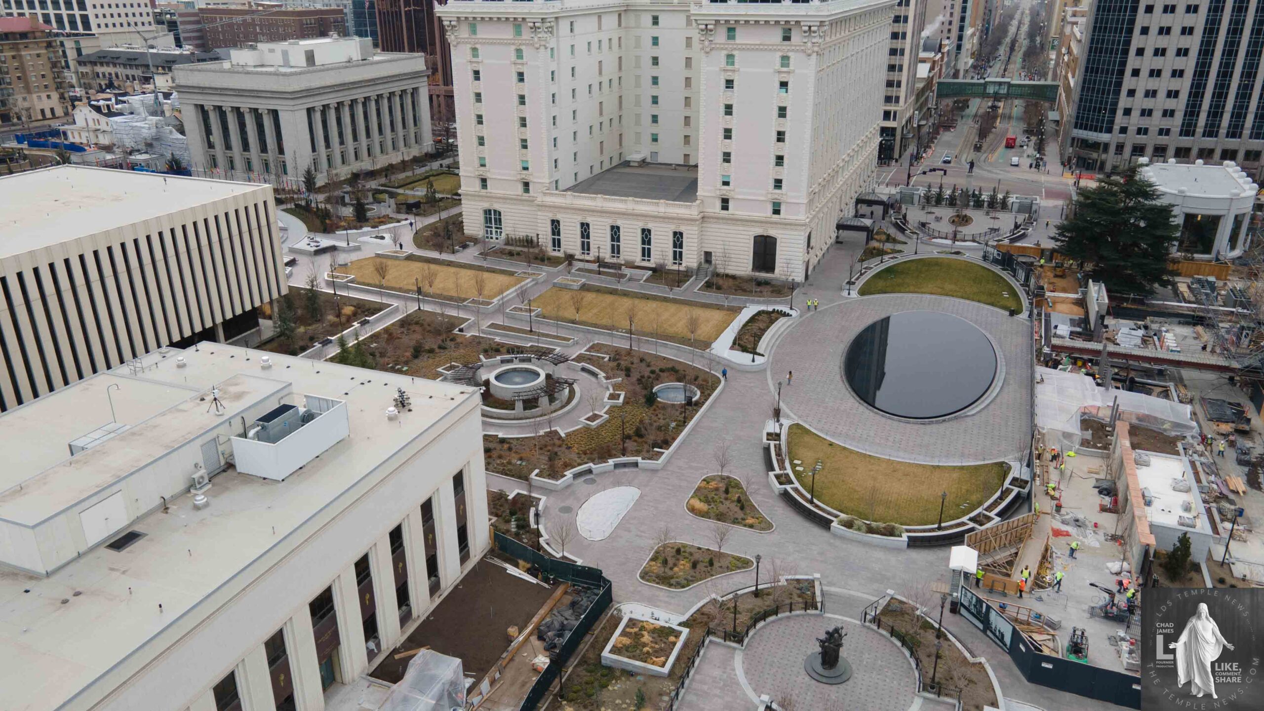 Portions of the Joseph Smith Memorial Building are now open and a significant milestone on the Salt Lake Temple