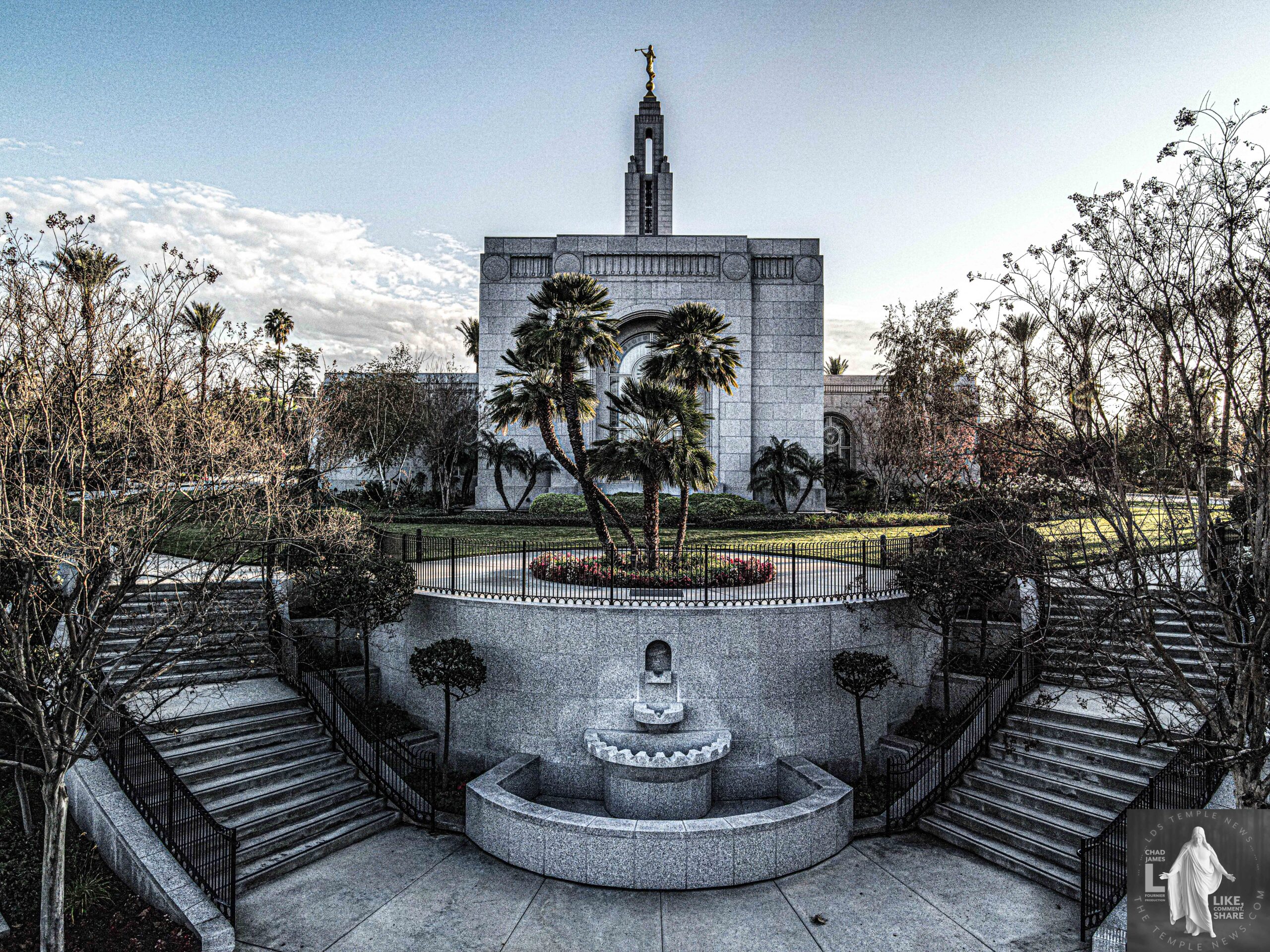 Redlands California Temple Photography by LDS Temple News