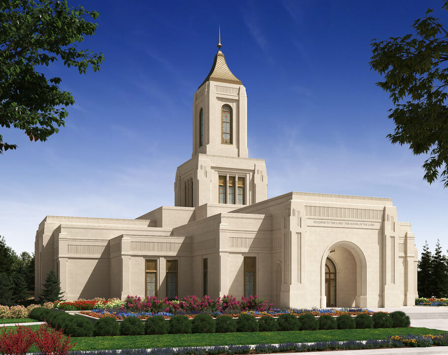 Rendering of the Tulsa Oklahoma Temple
