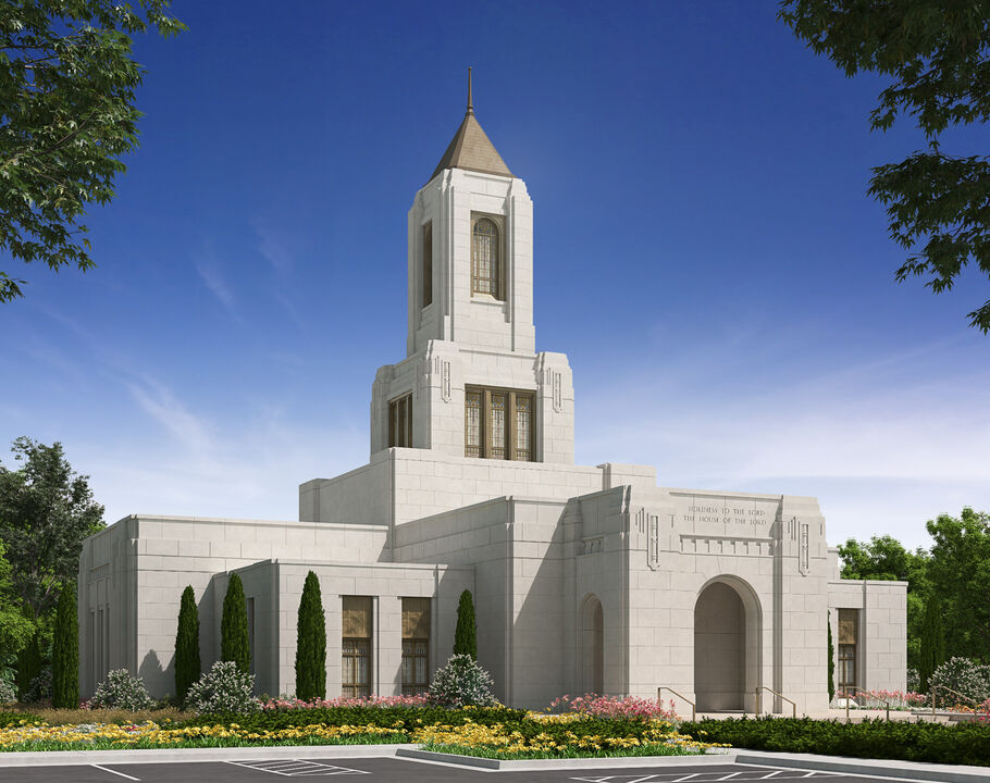 Rendering of the Wichita Kansas Temple was released on October 22, 2024
