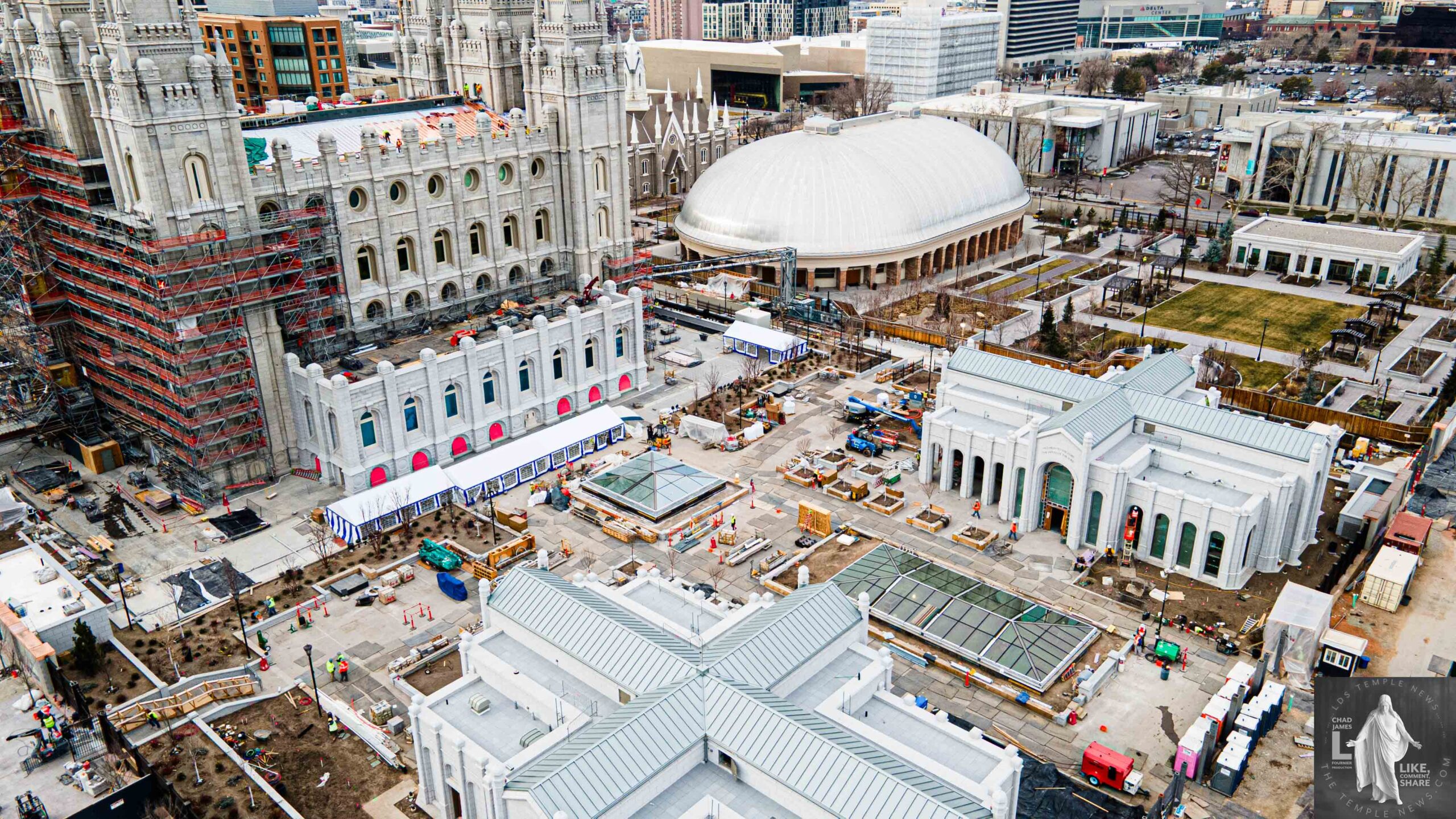 SLC temple construction