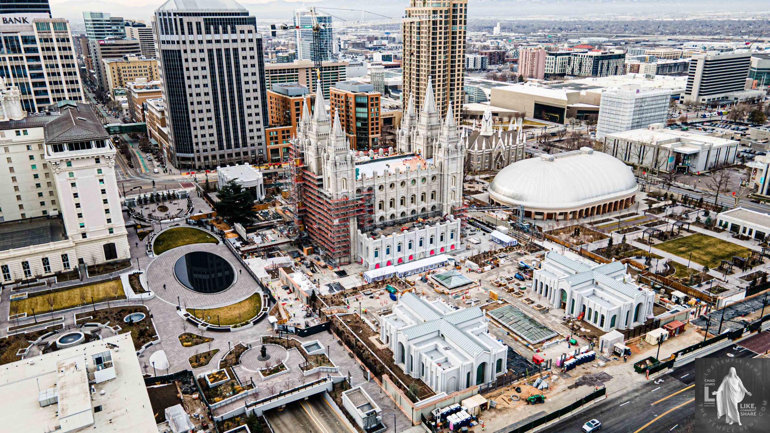 Salt Lake City's Temple Square renovation